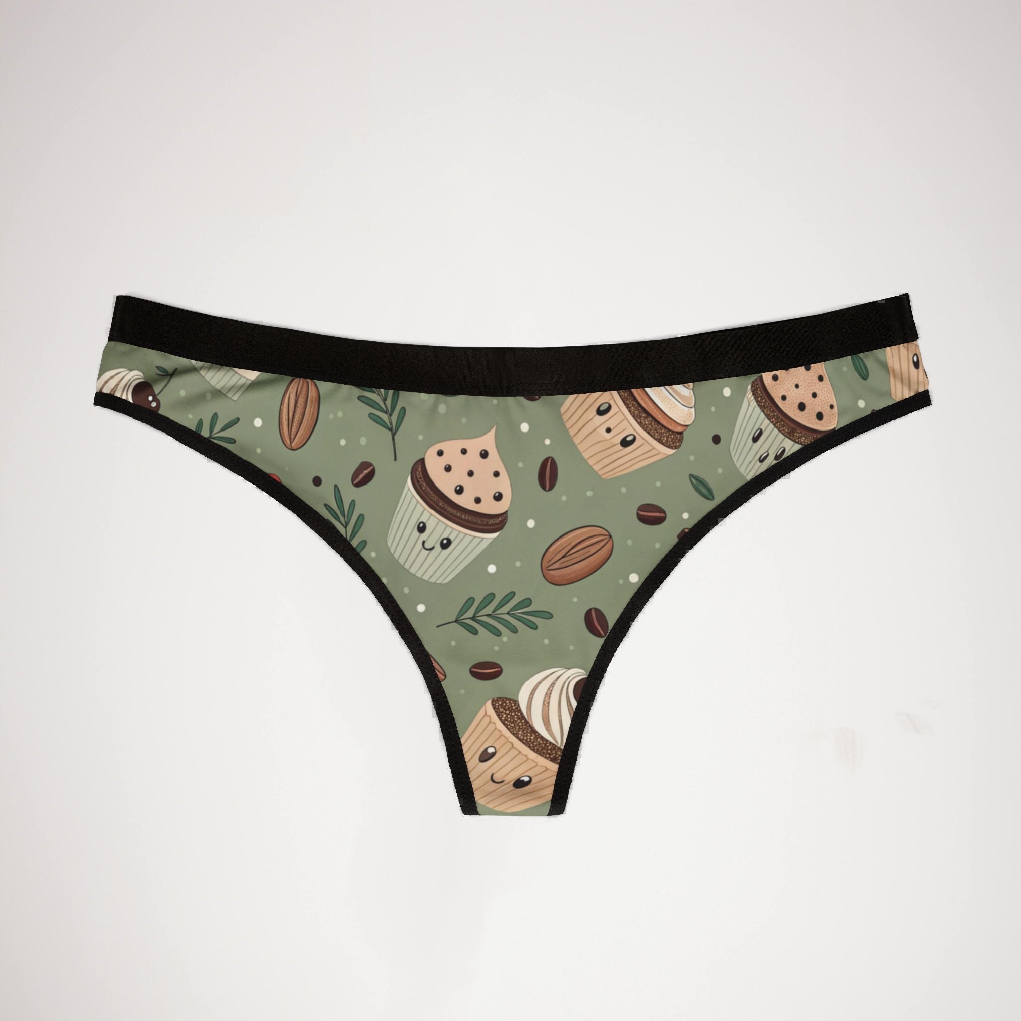 Women's thongs coffee