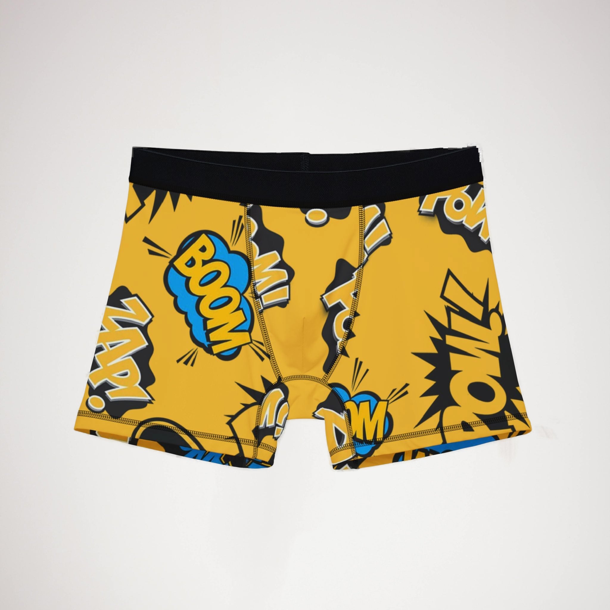 Men's boxers batman sounds yellow