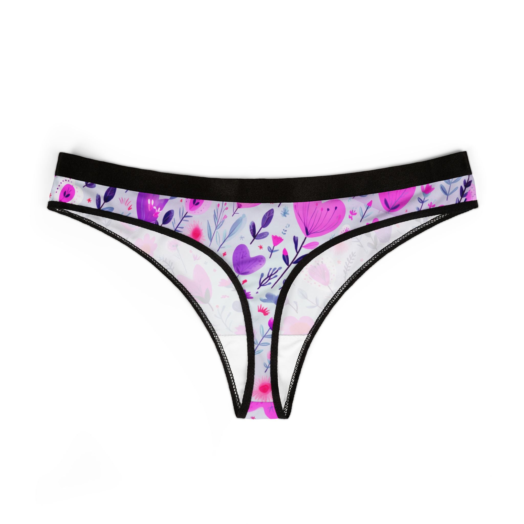 Women's thongs pastel love