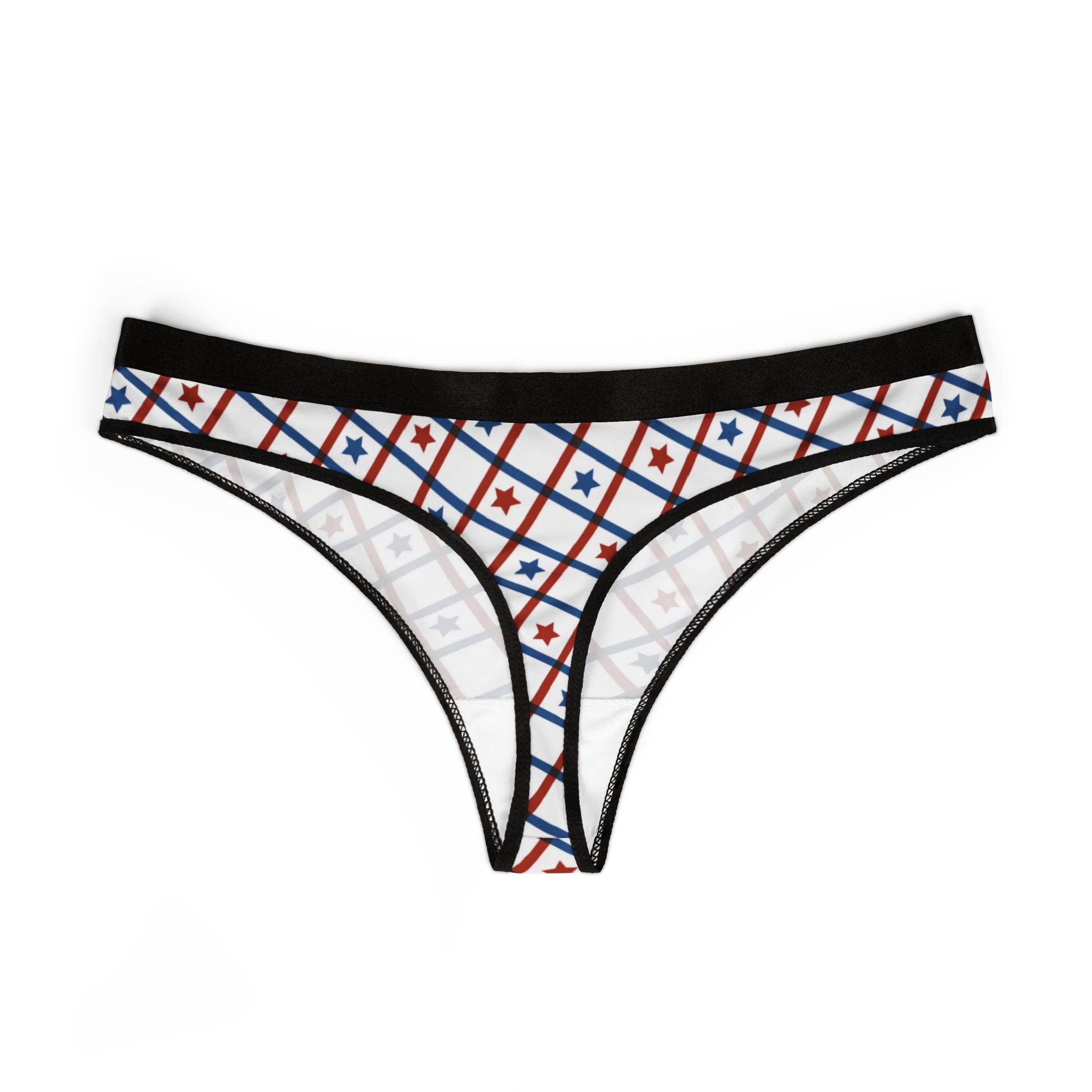 Women's thongs 4th of july usa