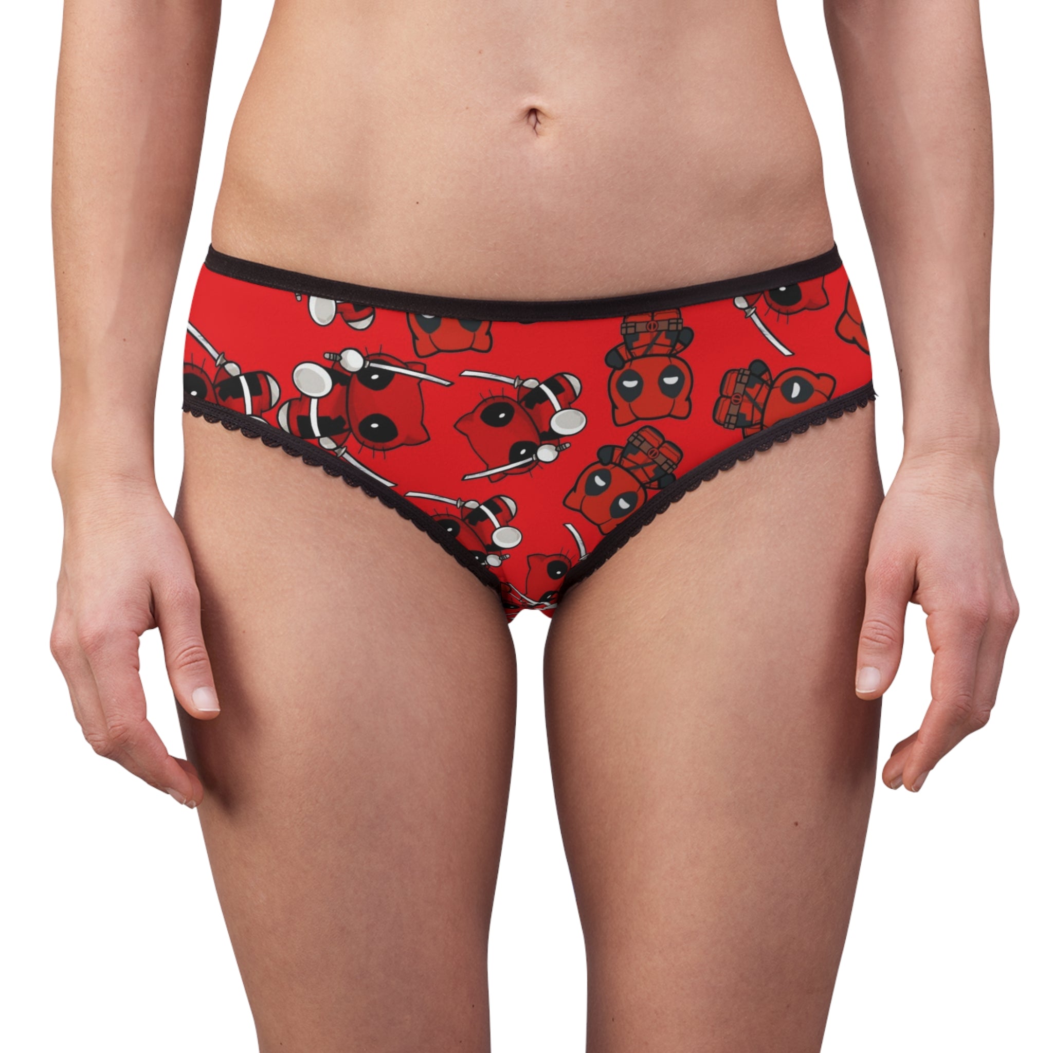 Women's briefs kitty deadpool red