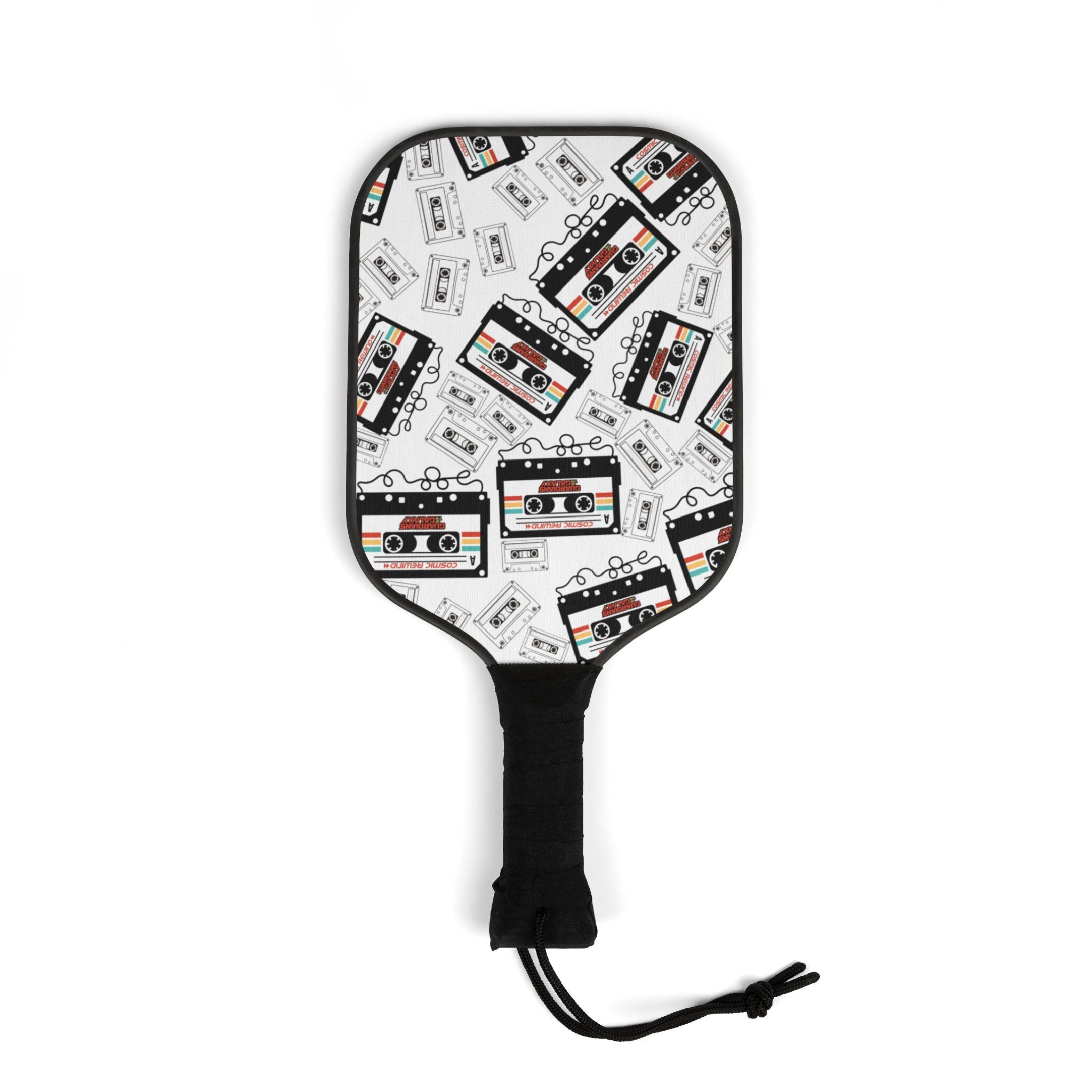 Pickleball kit (2 paddles + 2 balls + transparent bag) Cosmic Rewind Cassette white