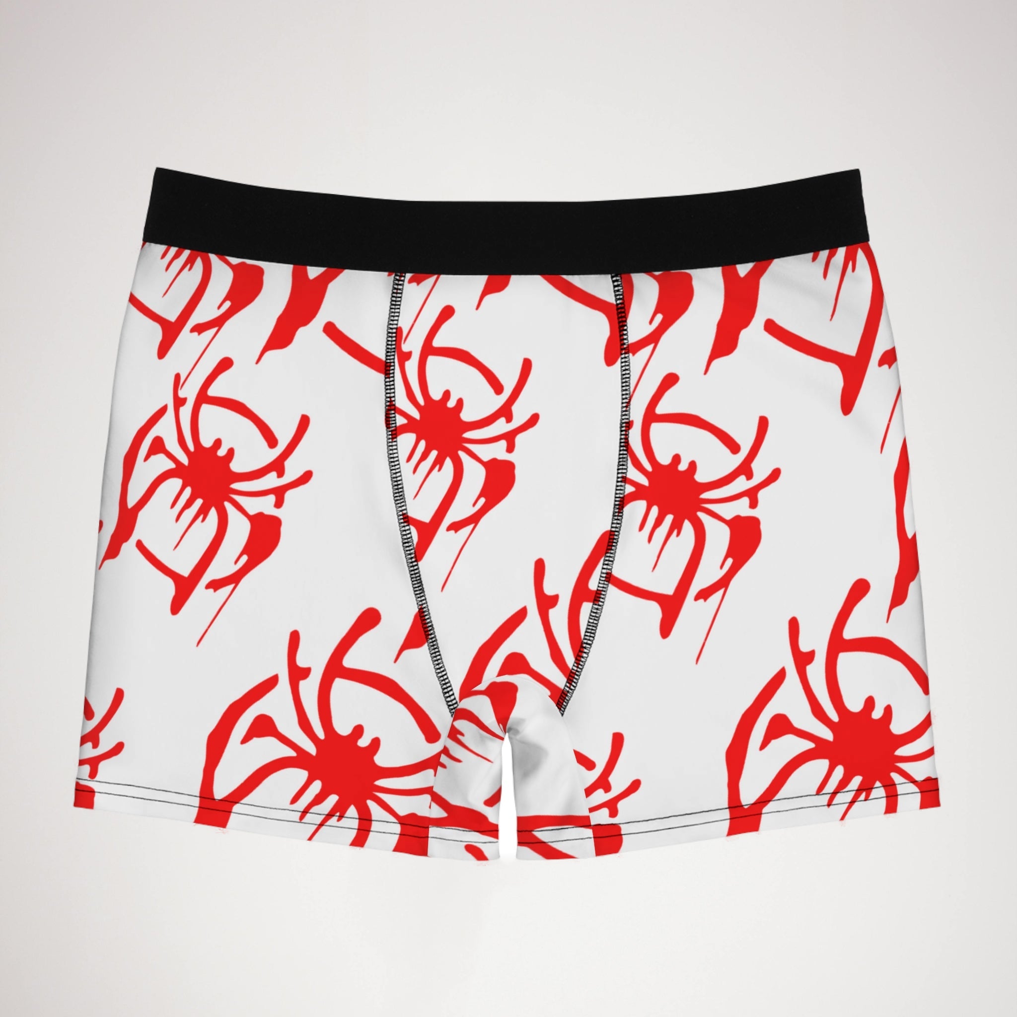 Men's boxer briefs only spider web white