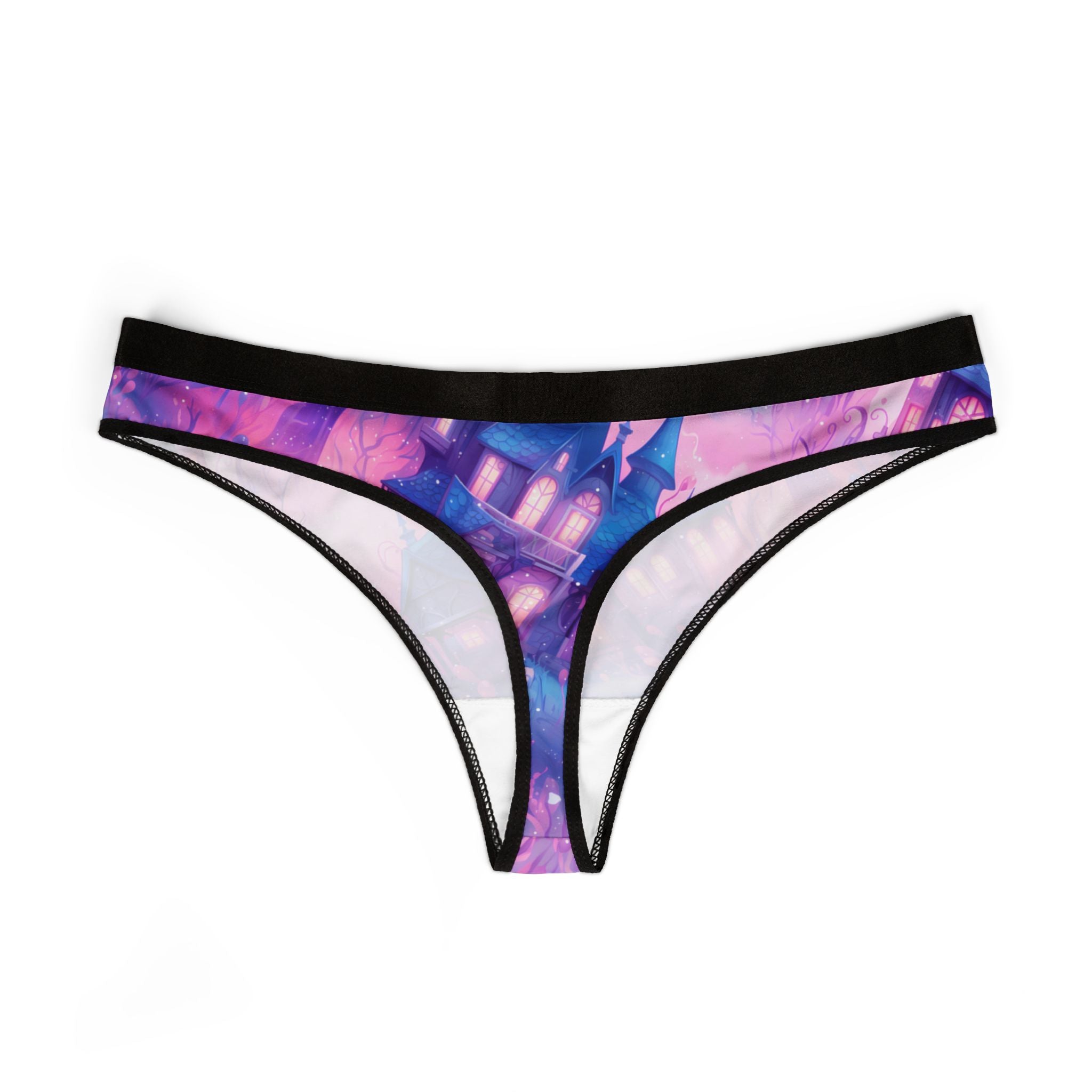 Women's thongs pastel halloween