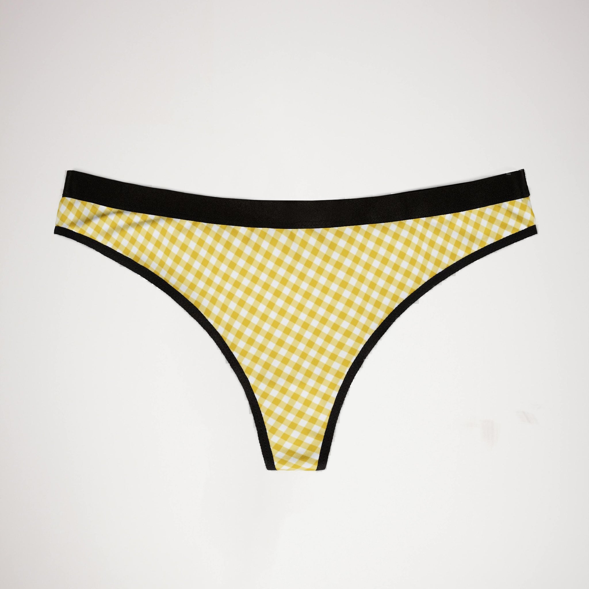 Women's thongs lemon fruit