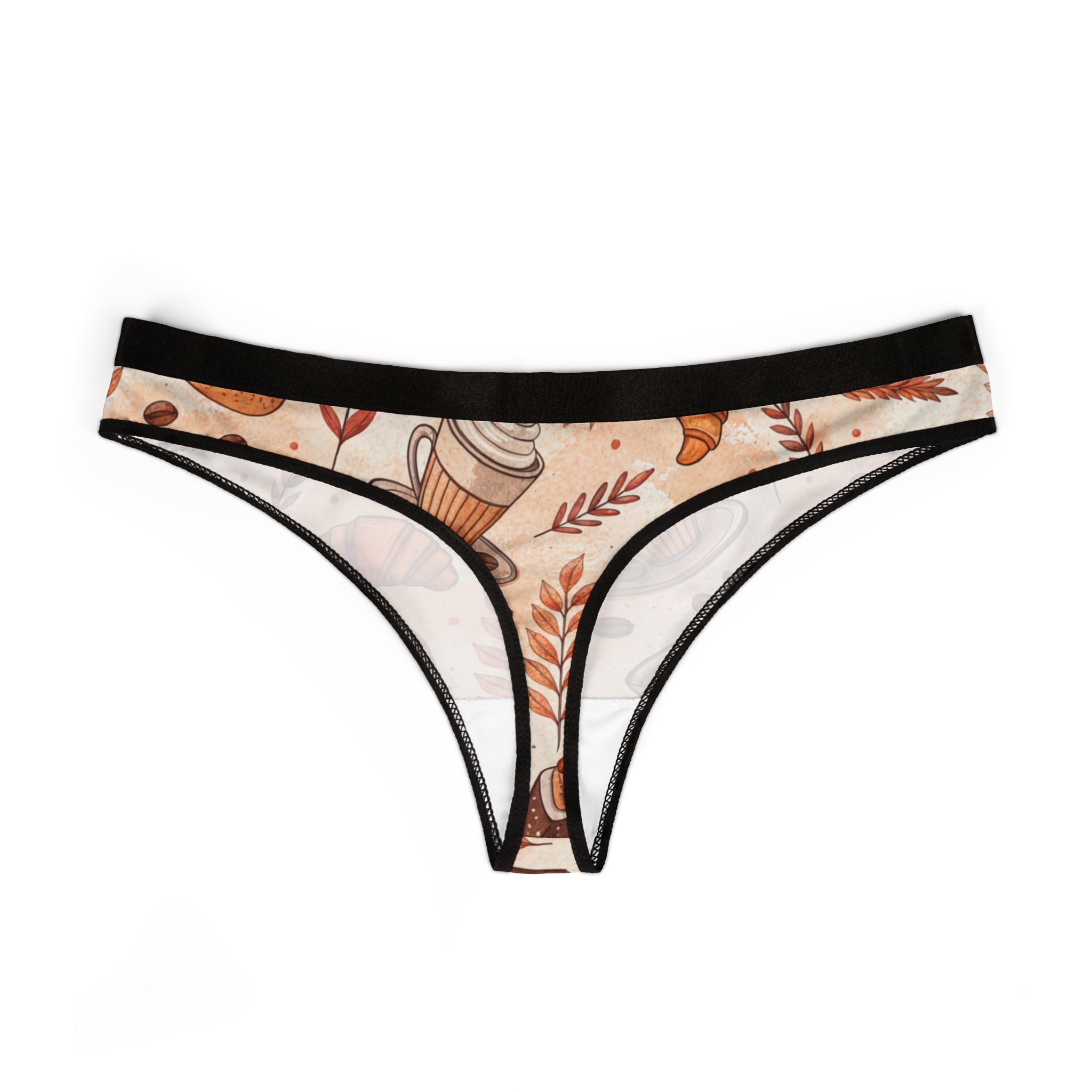 Women's thongs coffee