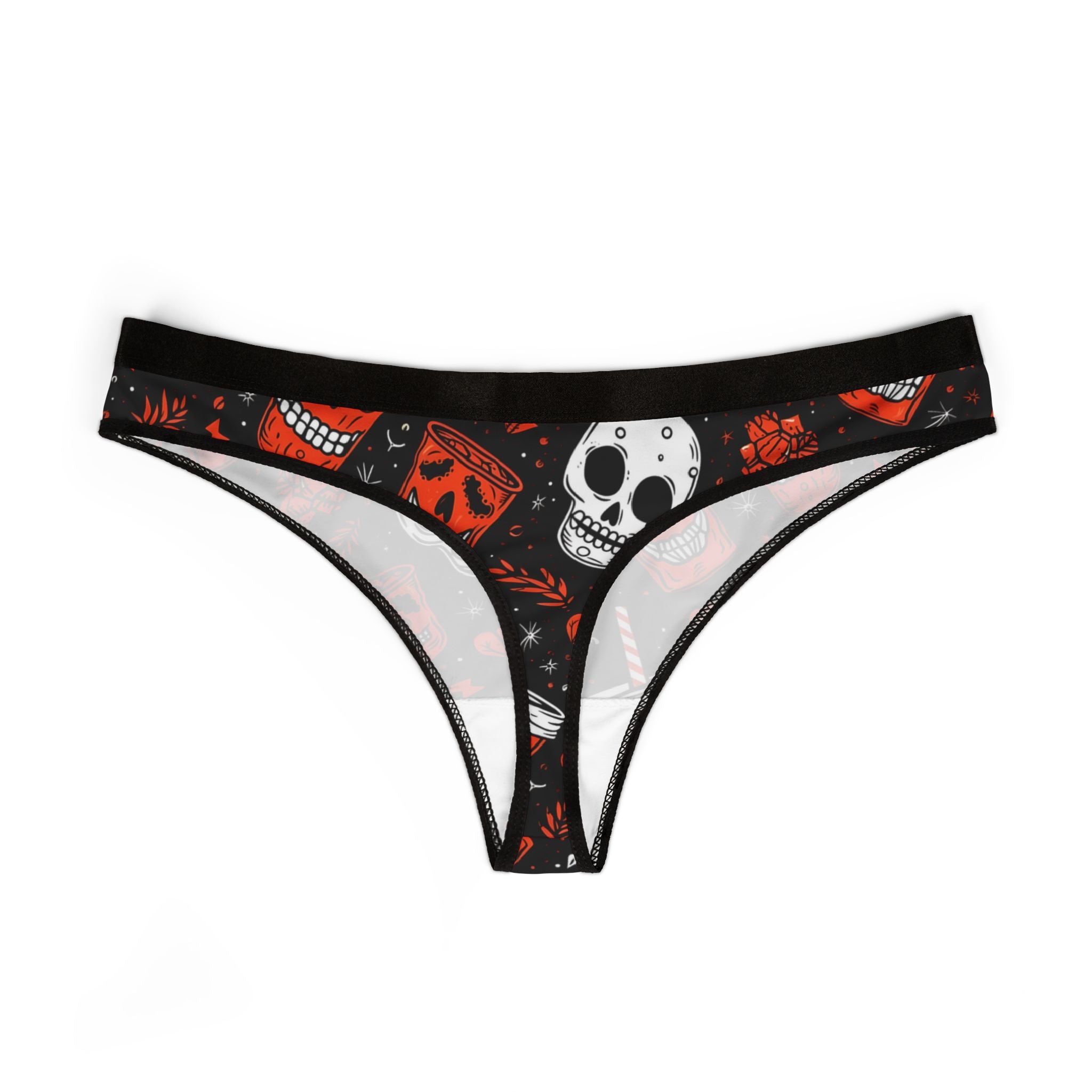 Women's thongs halloween crazy extra