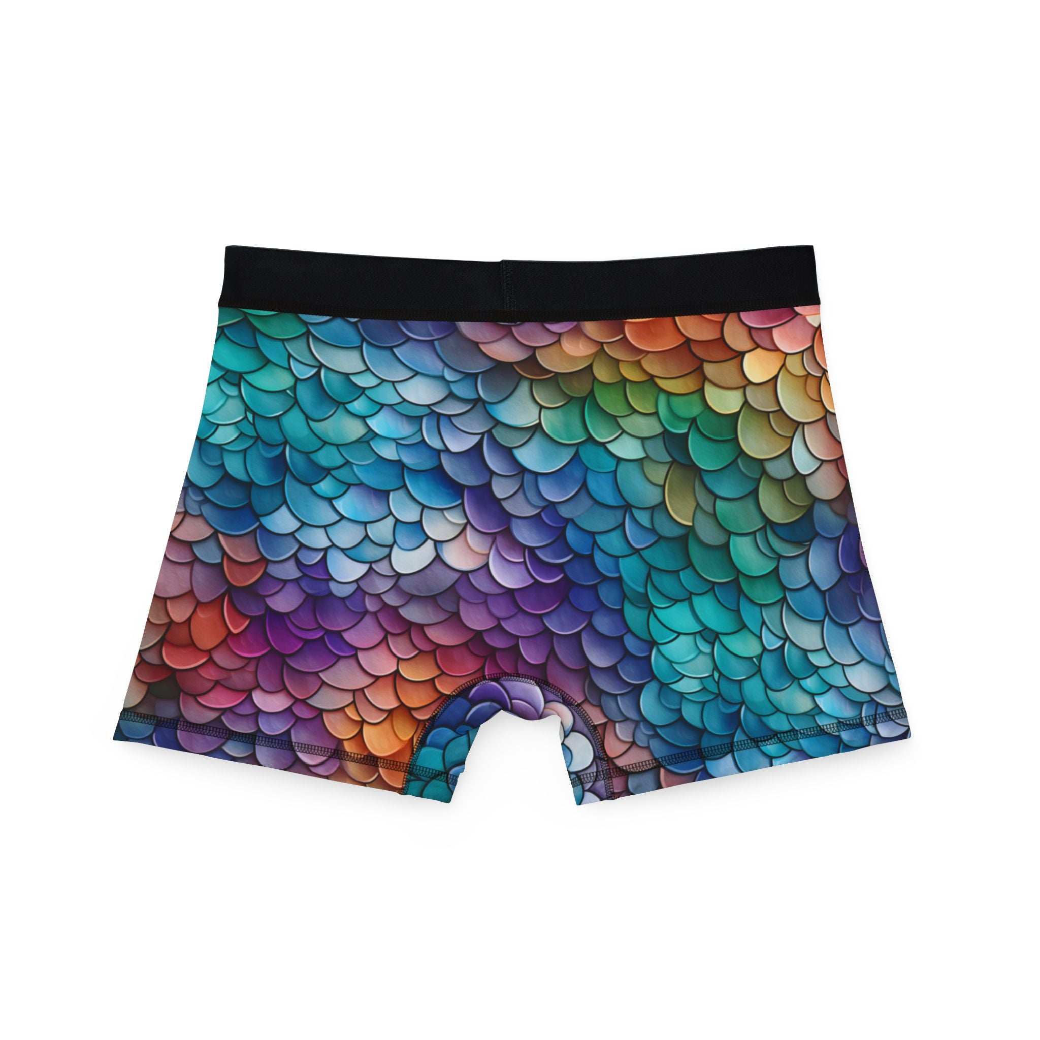 Men's boxers mermaid scales