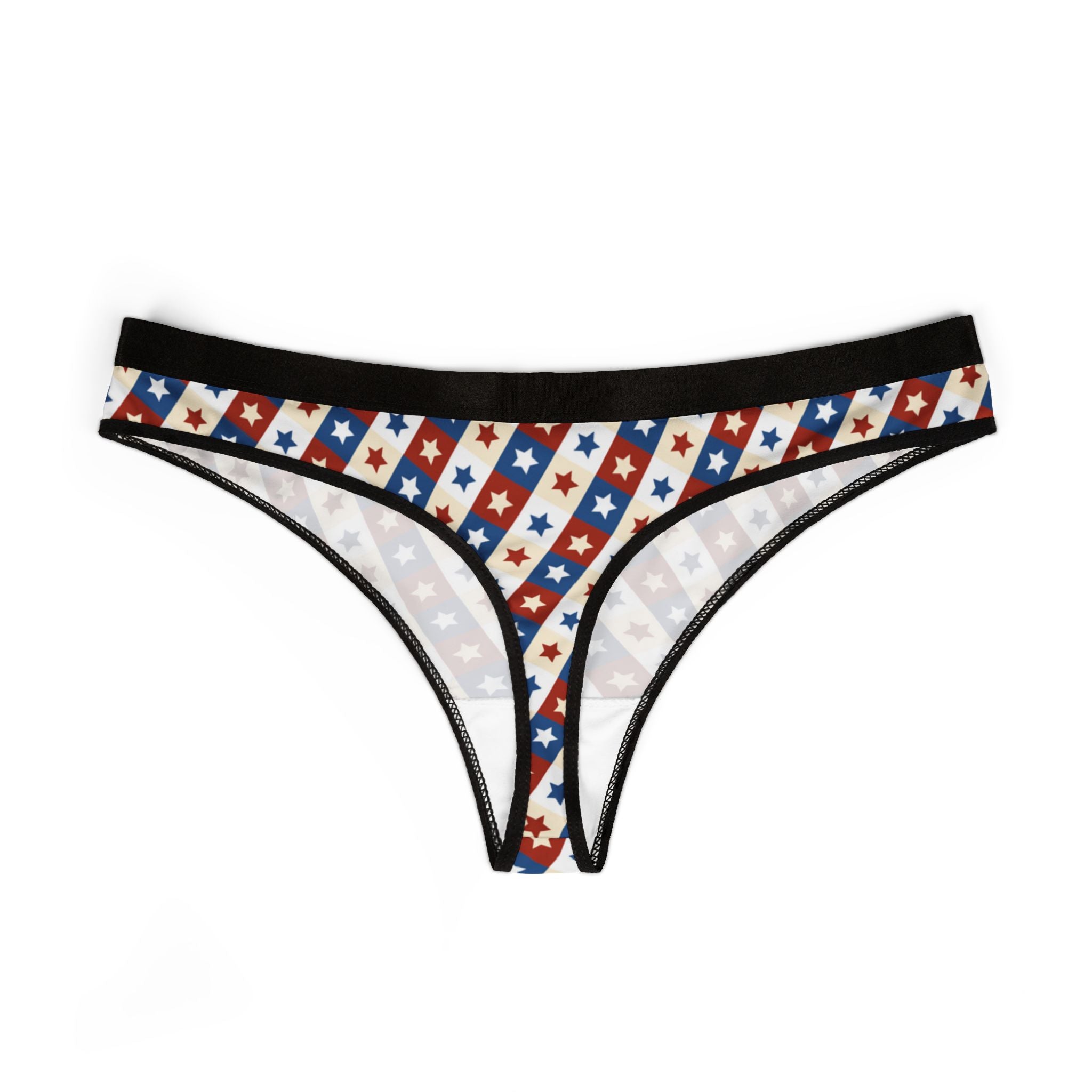 Women's thongs 4th of july usa