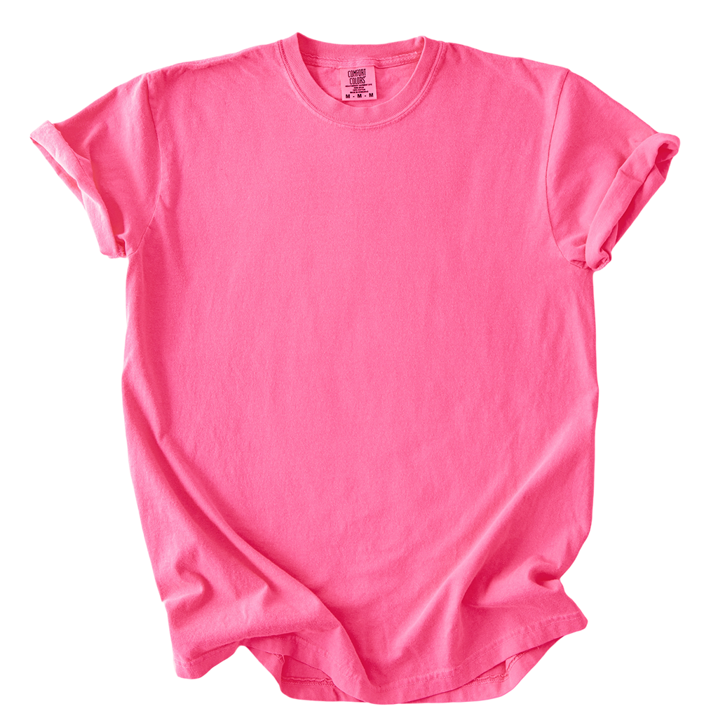 College Arch Text - Neon Pink