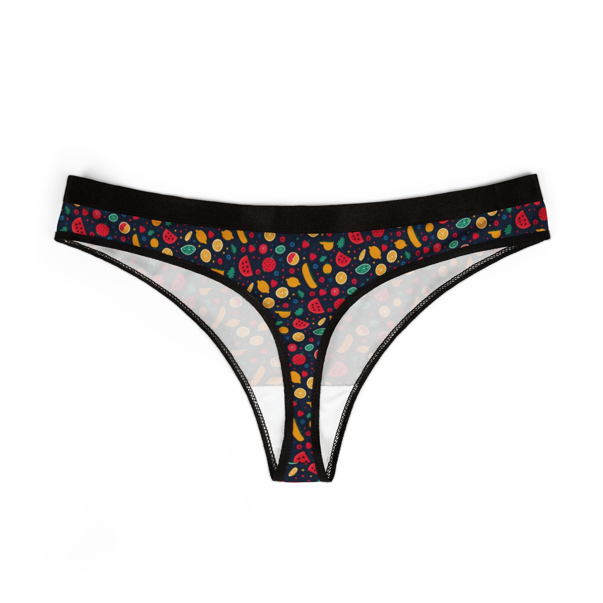 Women's thongs mix fruit minimal