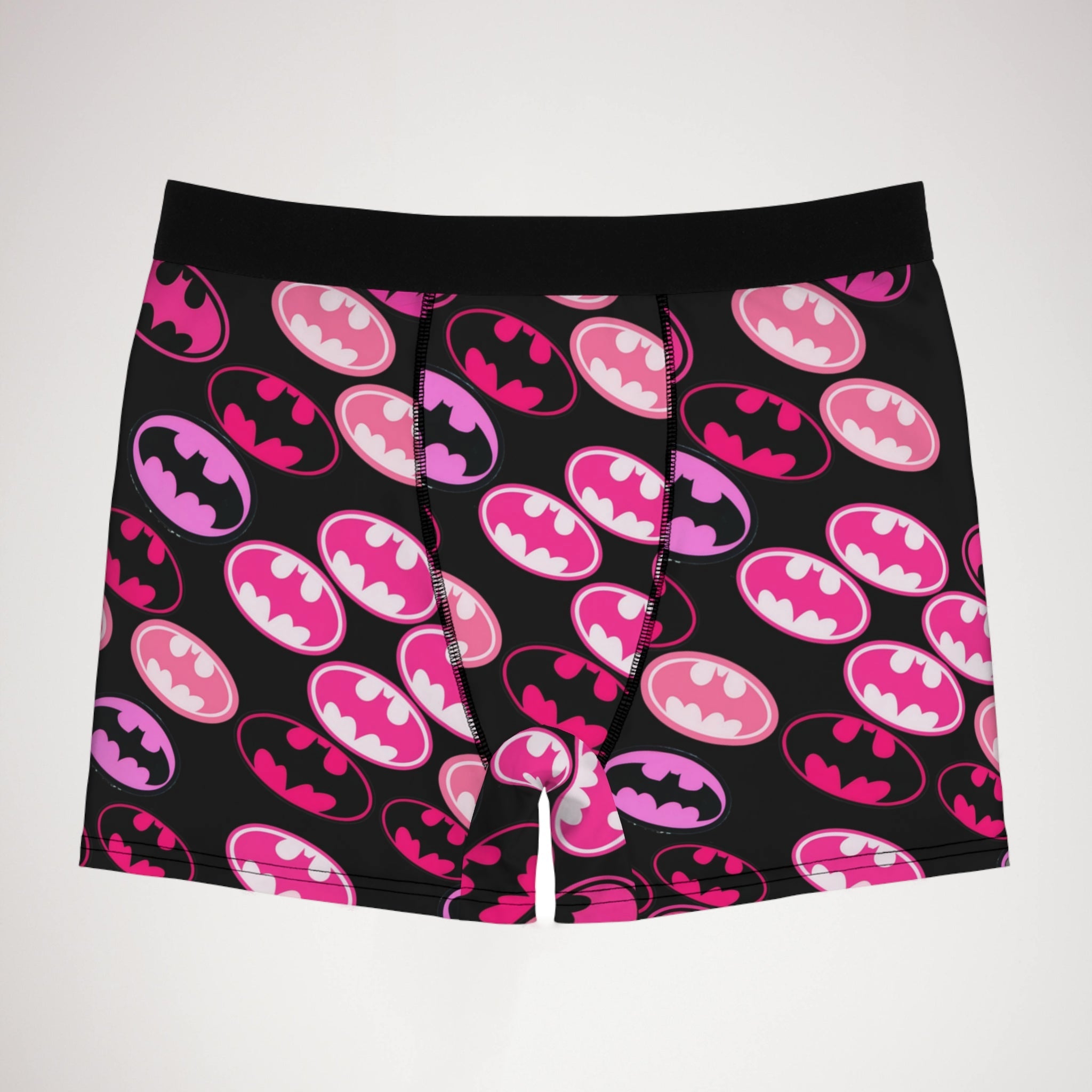 Men's boxer briefs batman rose valentine love black