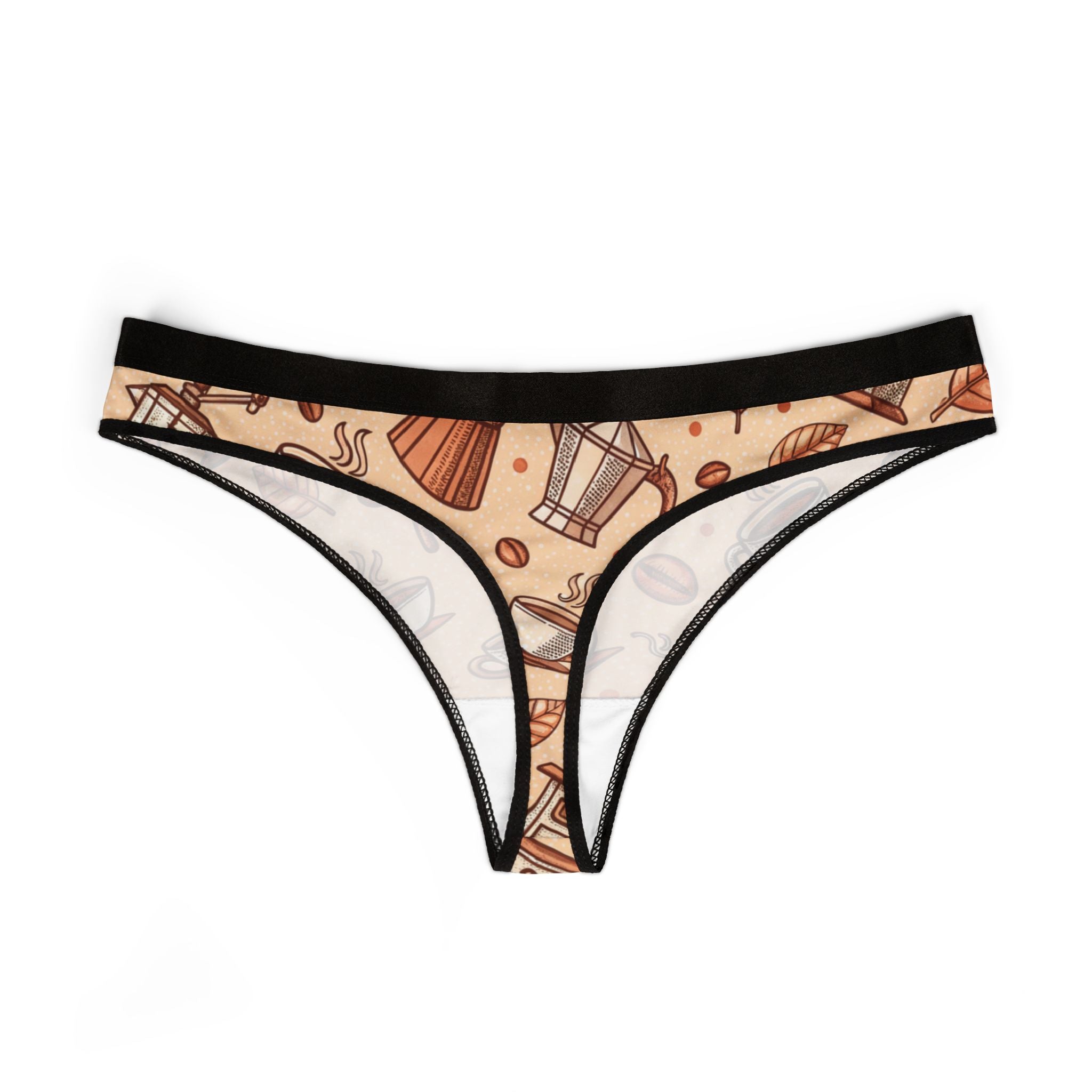 Women's thongs coffee