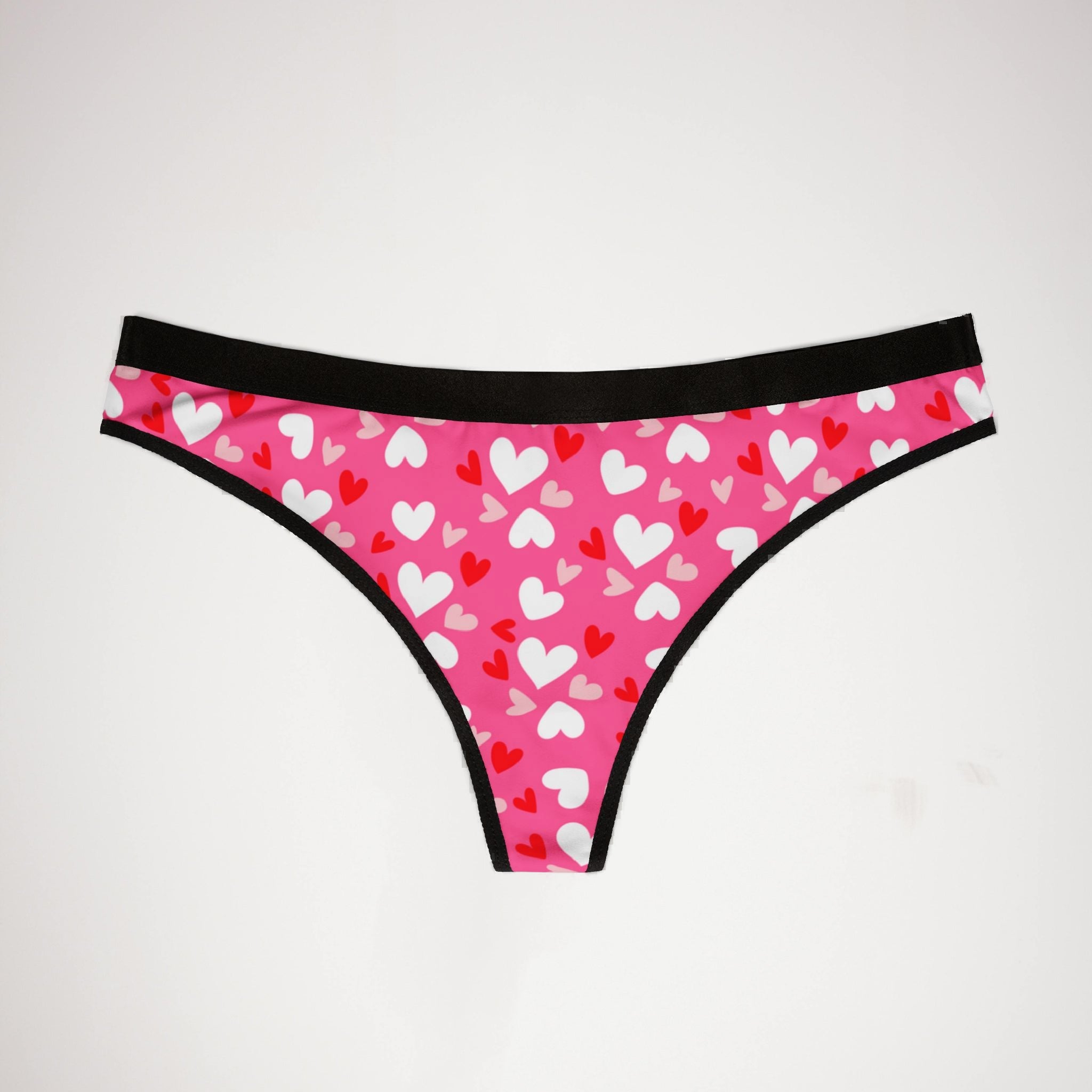 Women's thongs romantic valentine