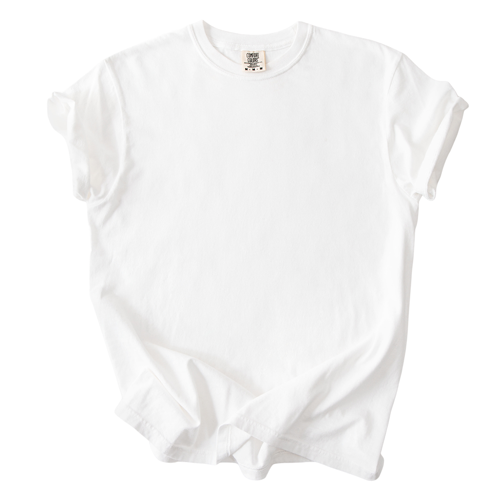 College Arch Text - White