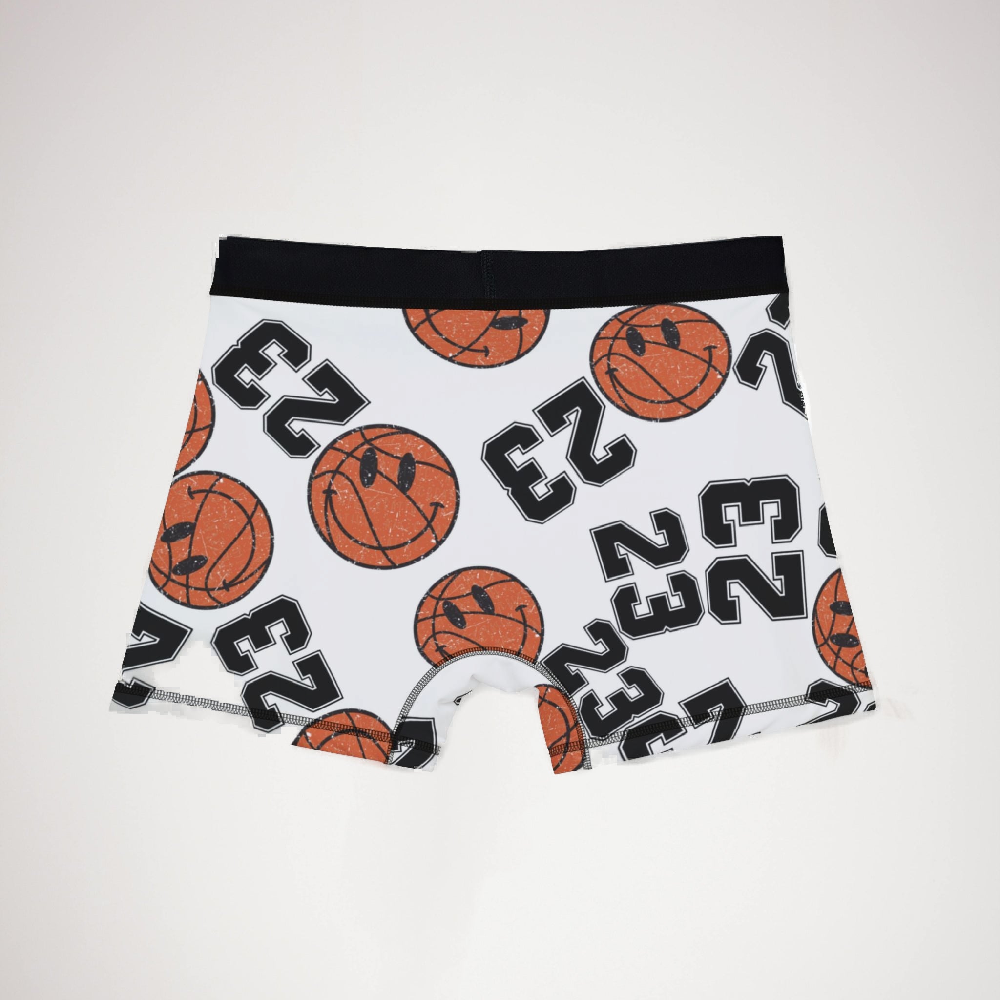 Men's boxers number 23 basketball white