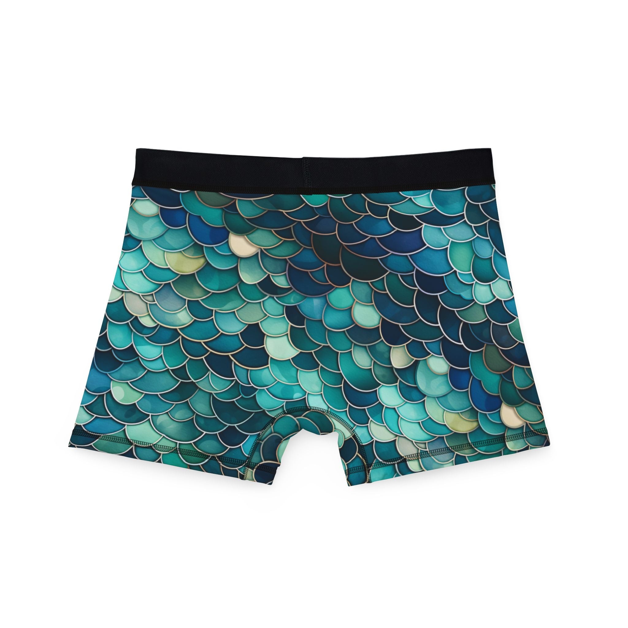 Men's boxers mermaid scales