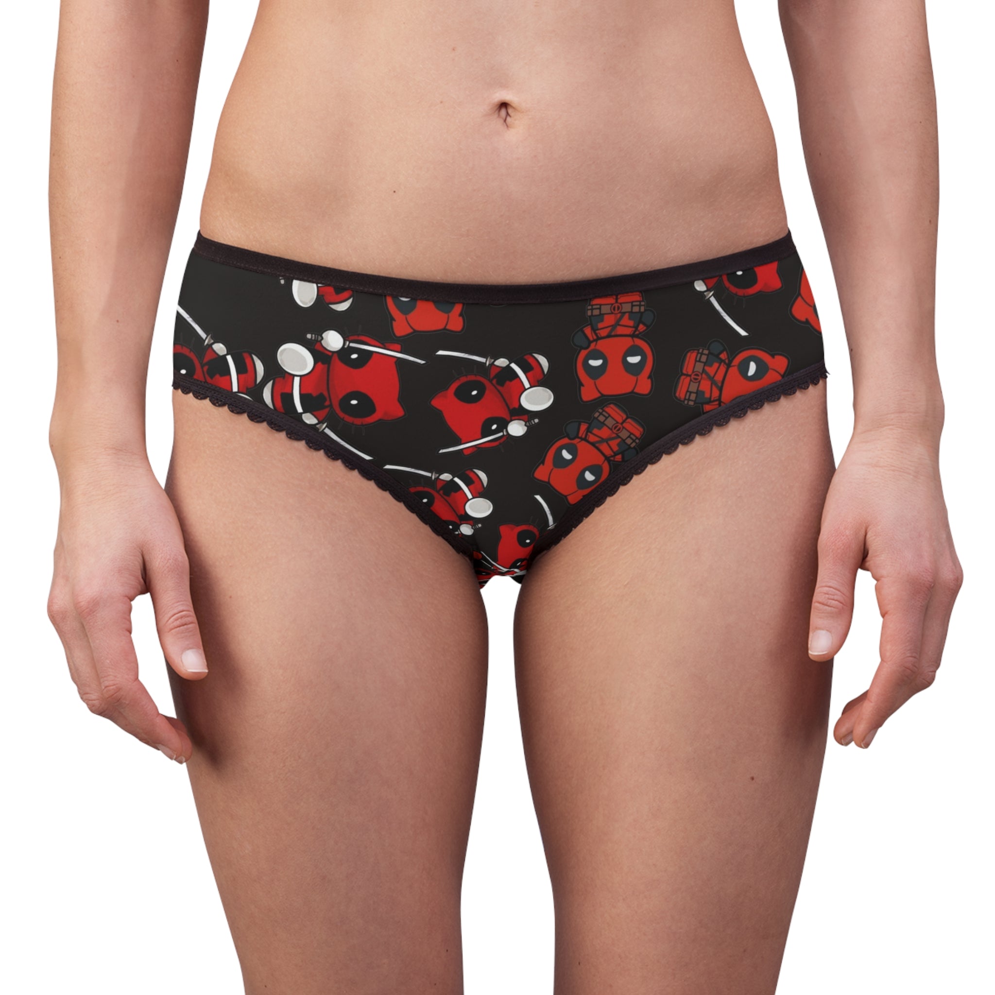 Women's briefs kitty deadpool black