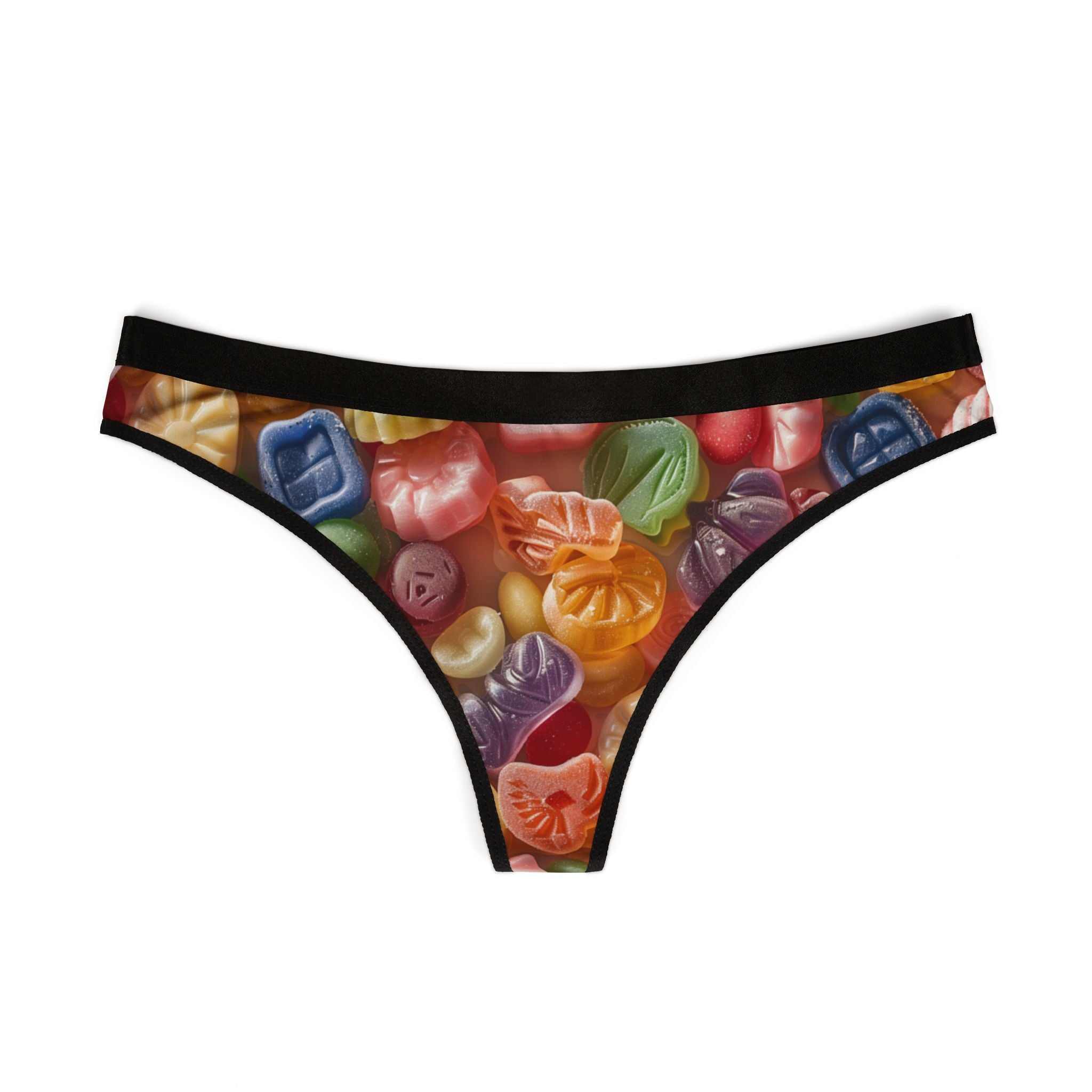 Women's thongs junk food extra