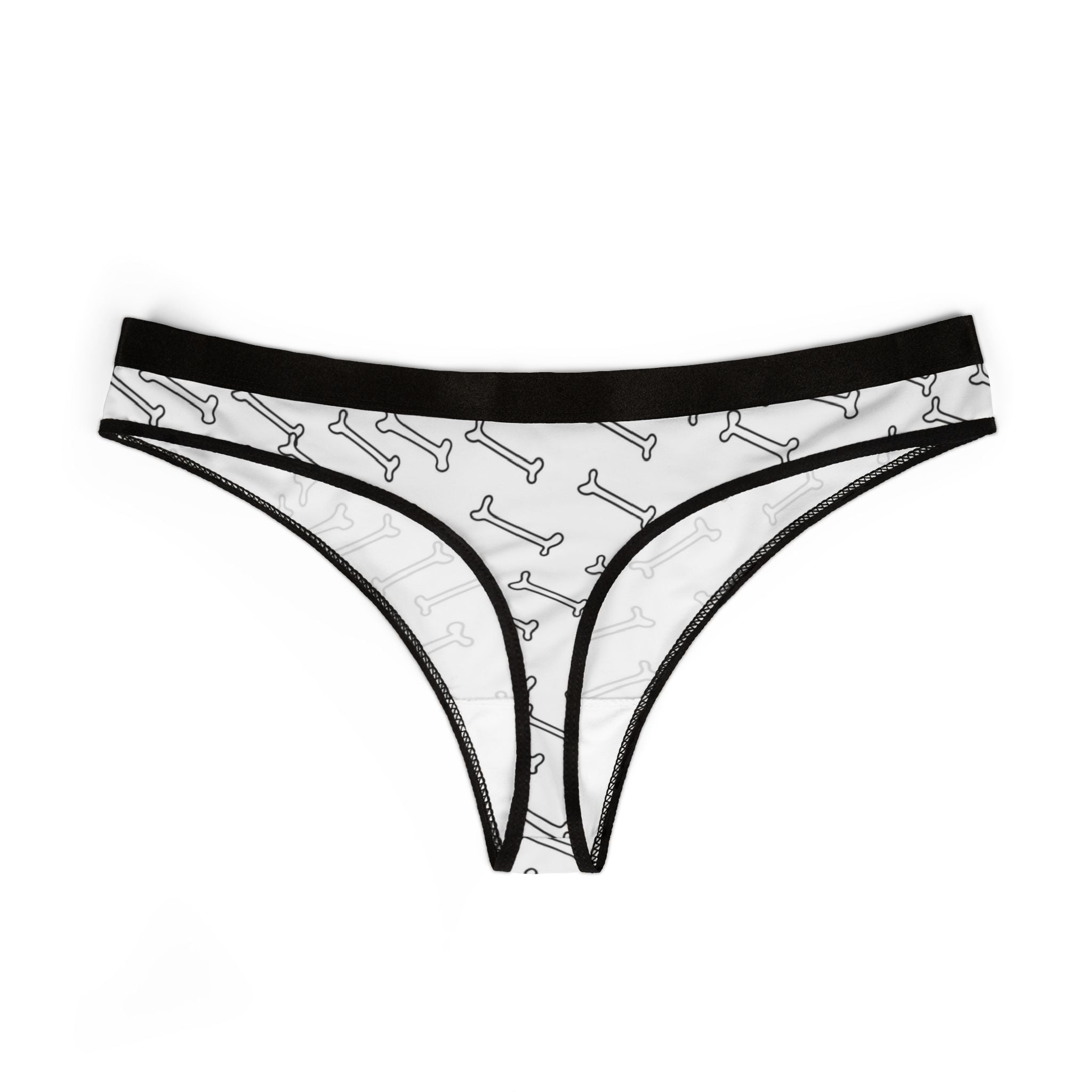 Women's thongs cute dog