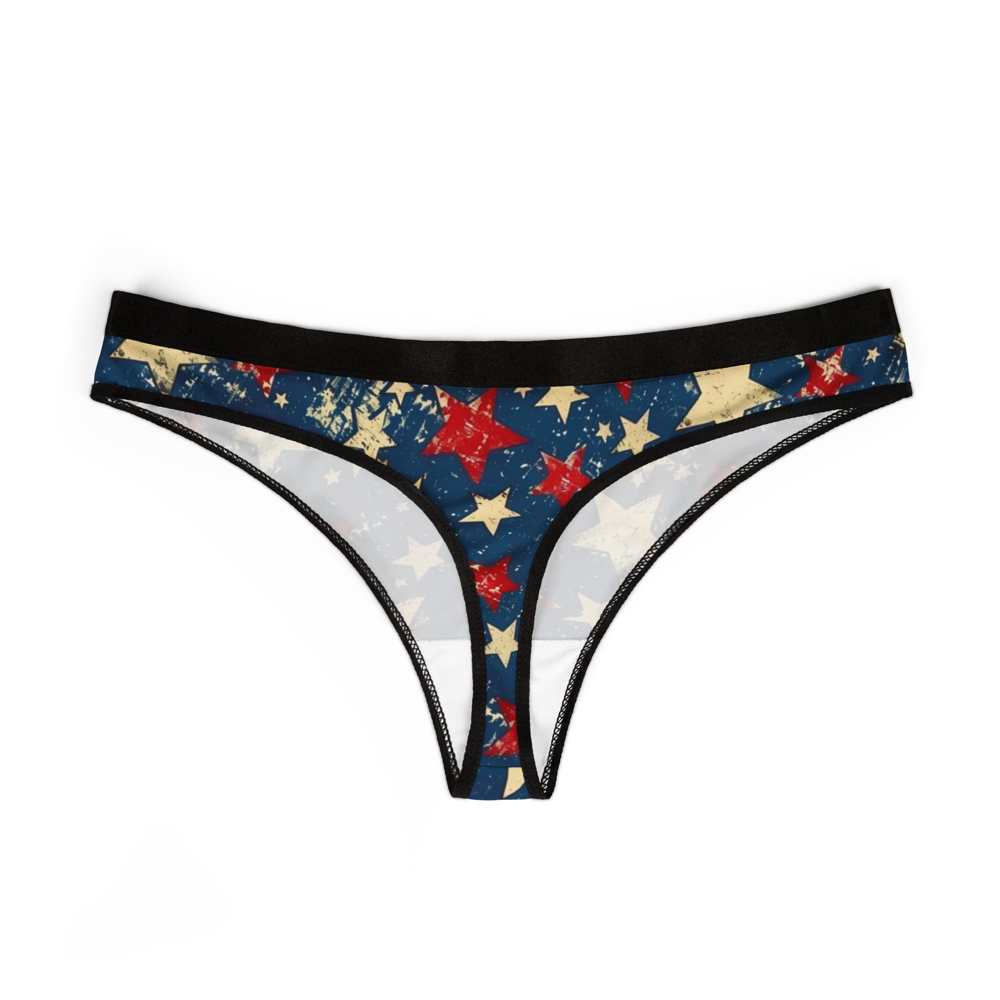 Women's thongs 4th of july patriotic