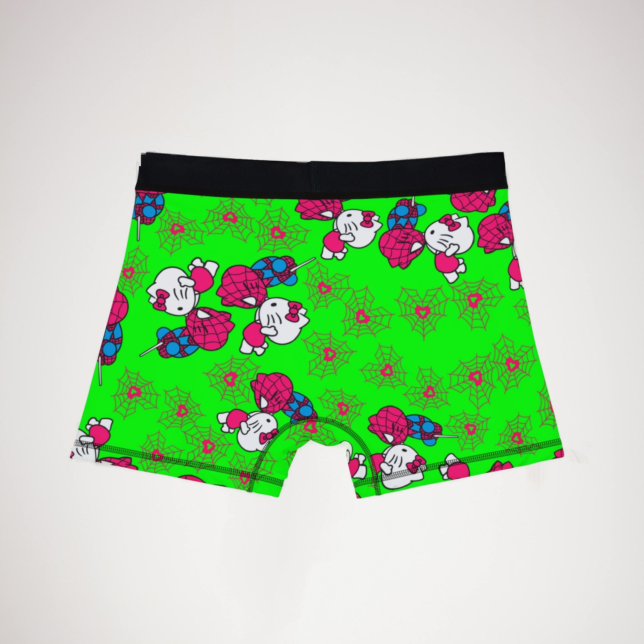 Men's boxers spider kitty green