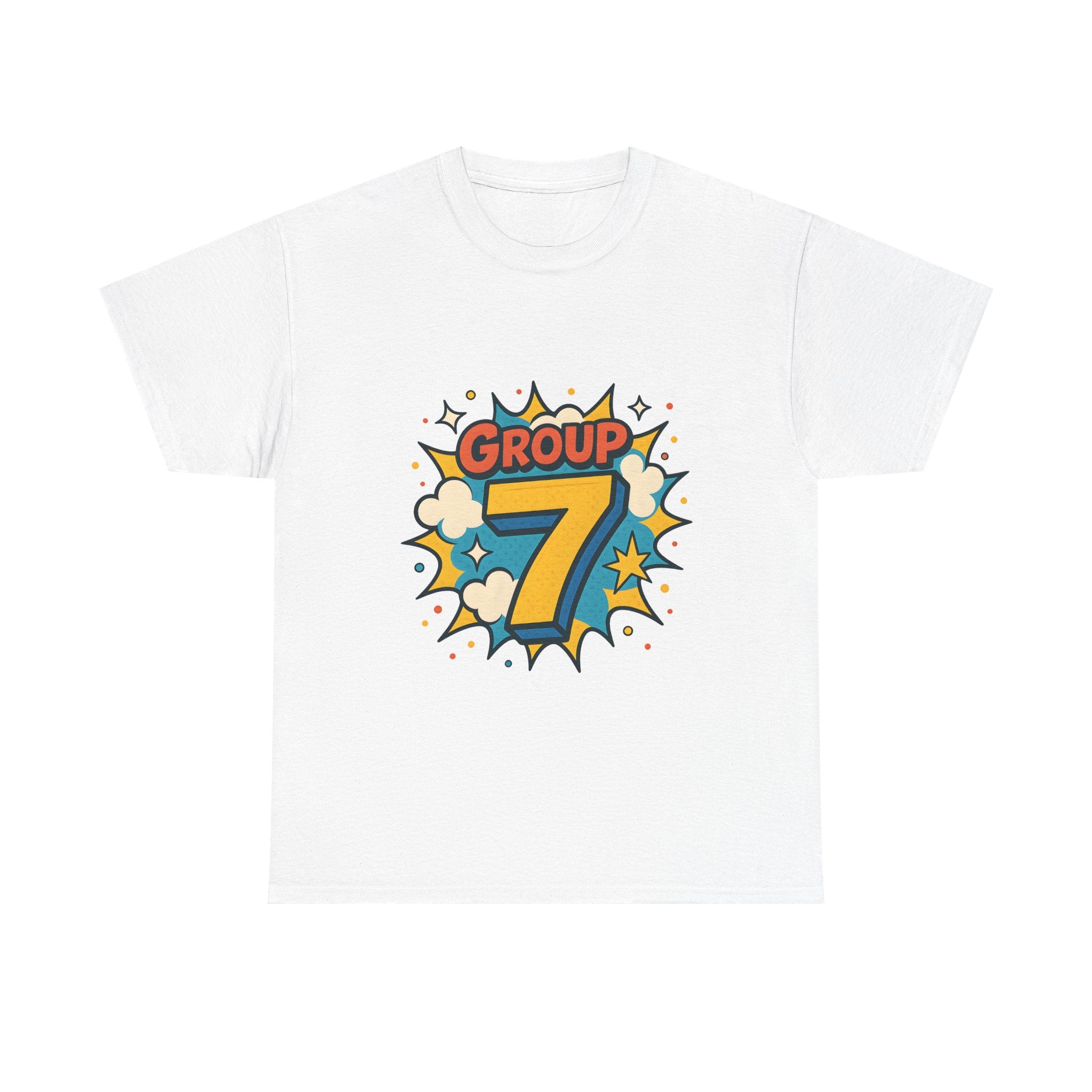 Group 7 Pop Art - Gildan Unisex Heavy Cotton Tee