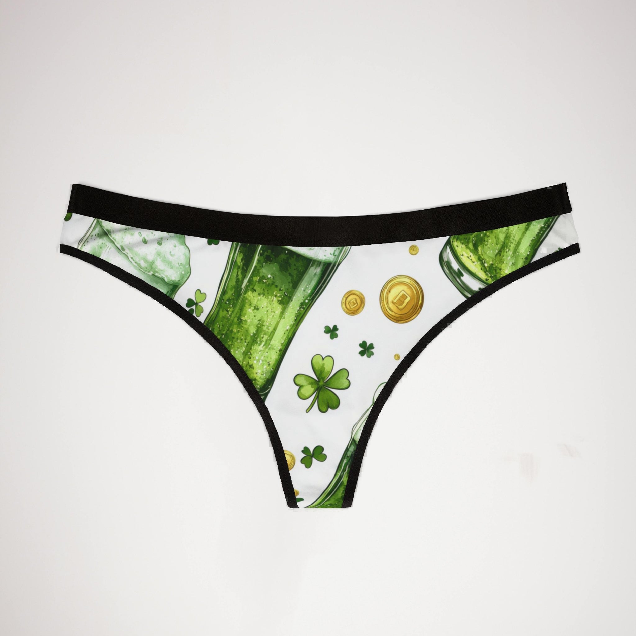 Women's thongs st patricks day one