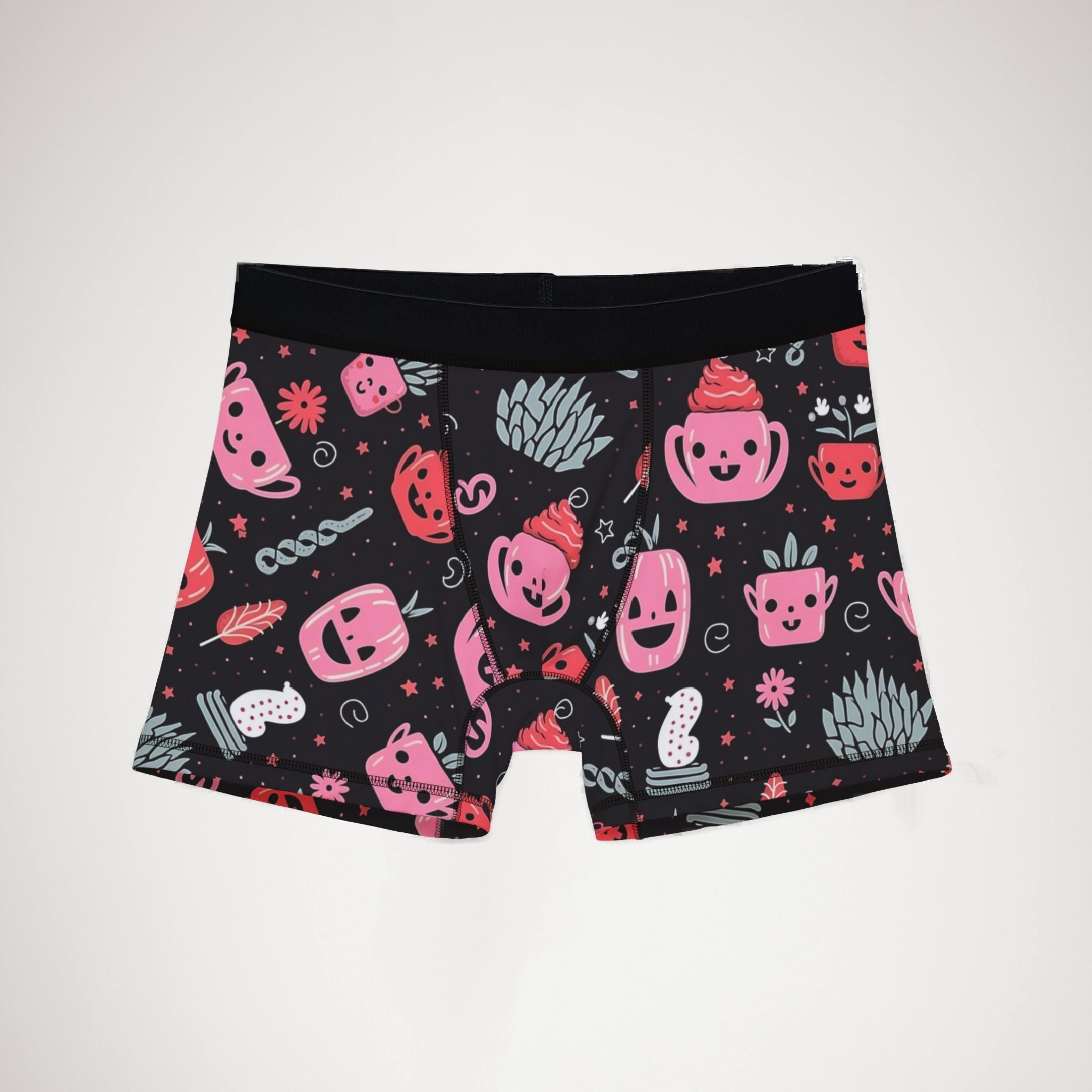 Men's boxers pink halloween