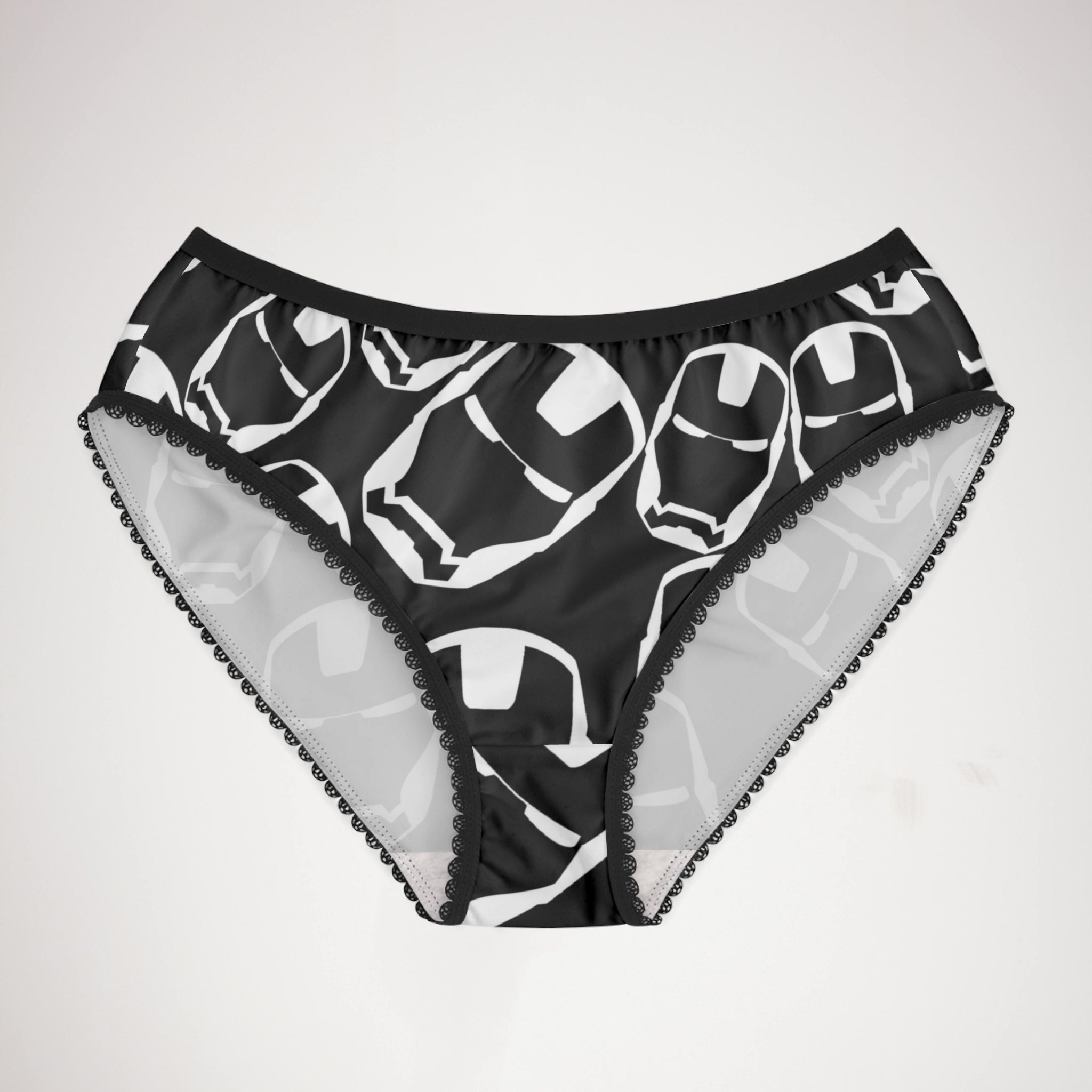 Women's briefs iron man black