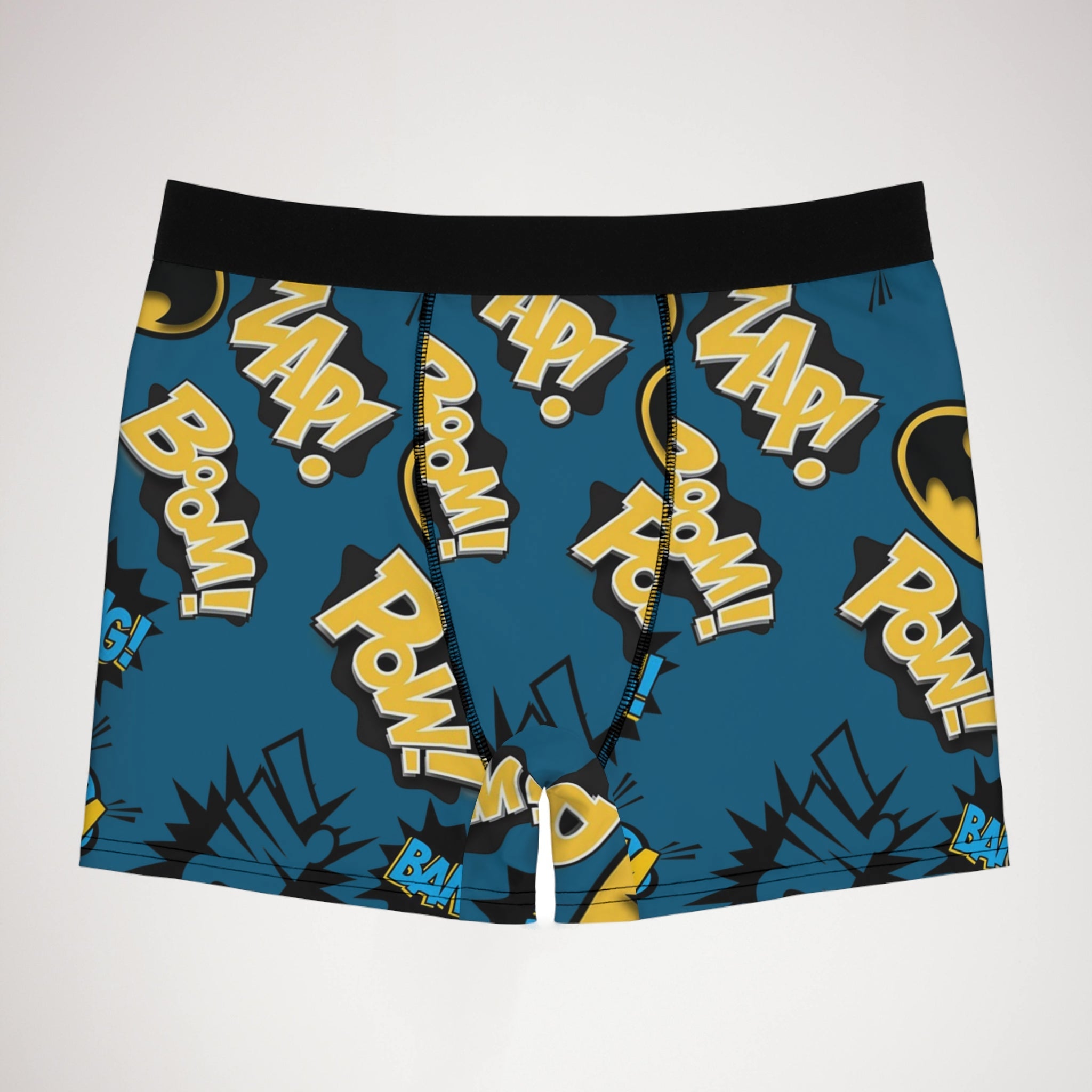 Men's boxer briefs batman sounds blue