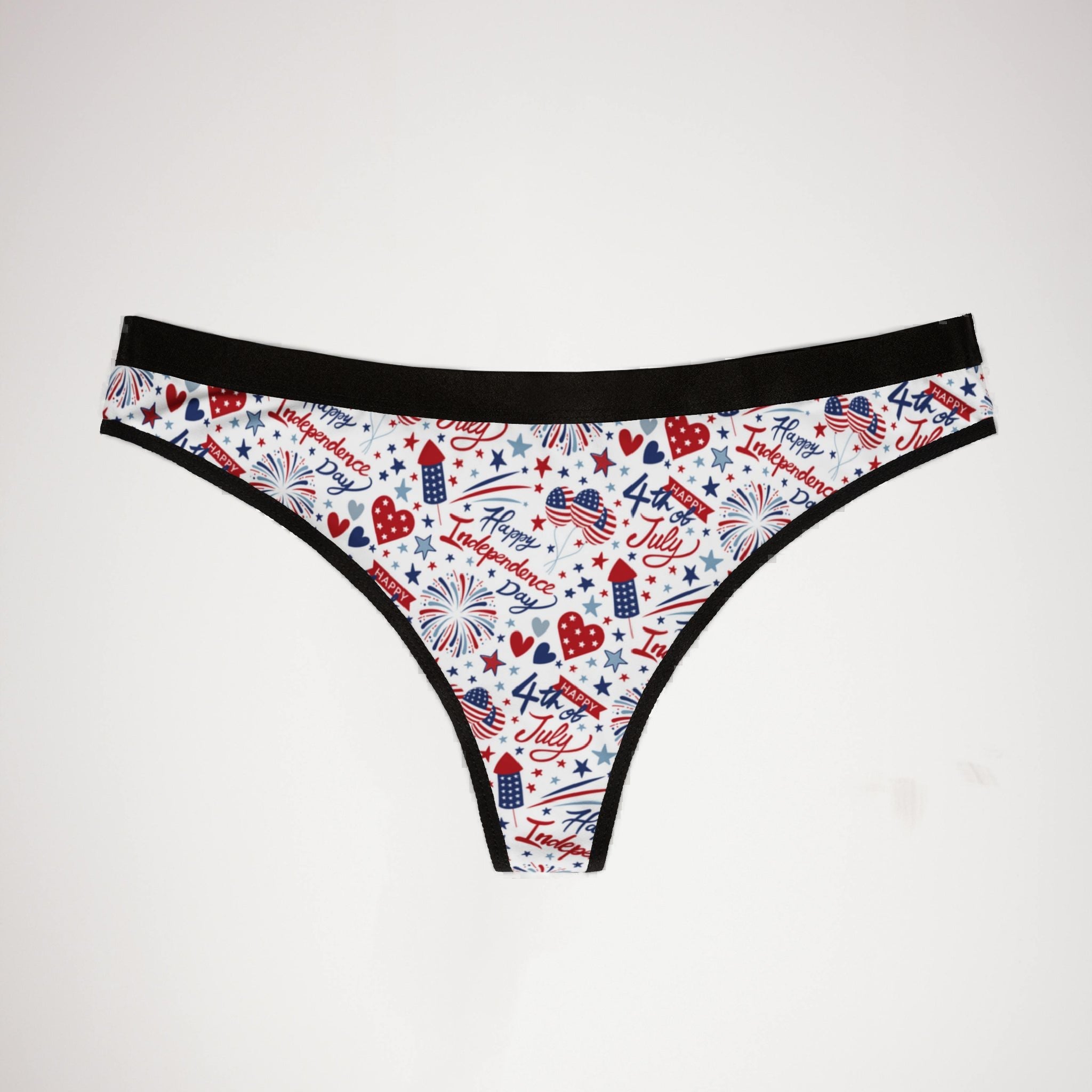 Women's thongs 4th of july
