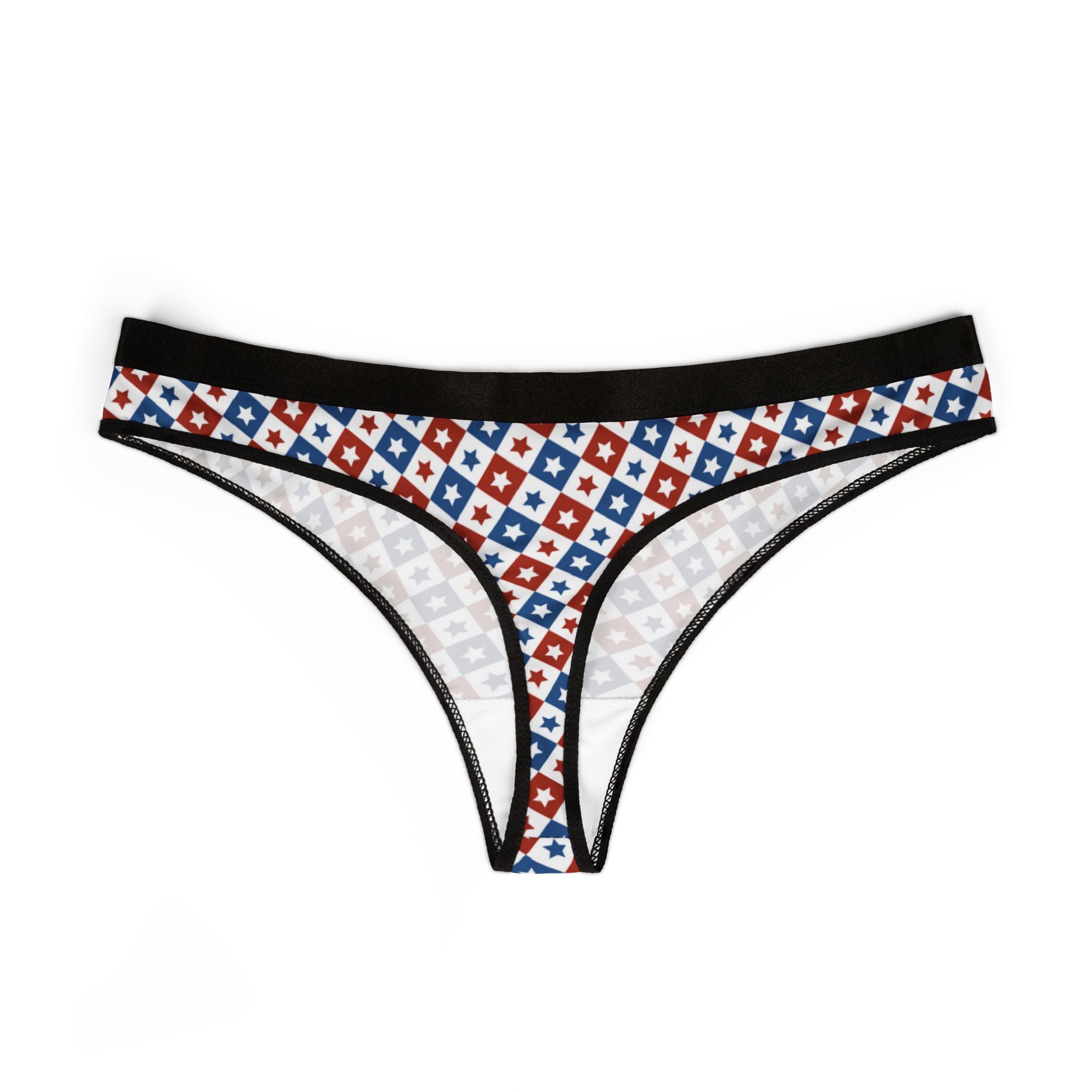 Women's thongs 4th of july usa