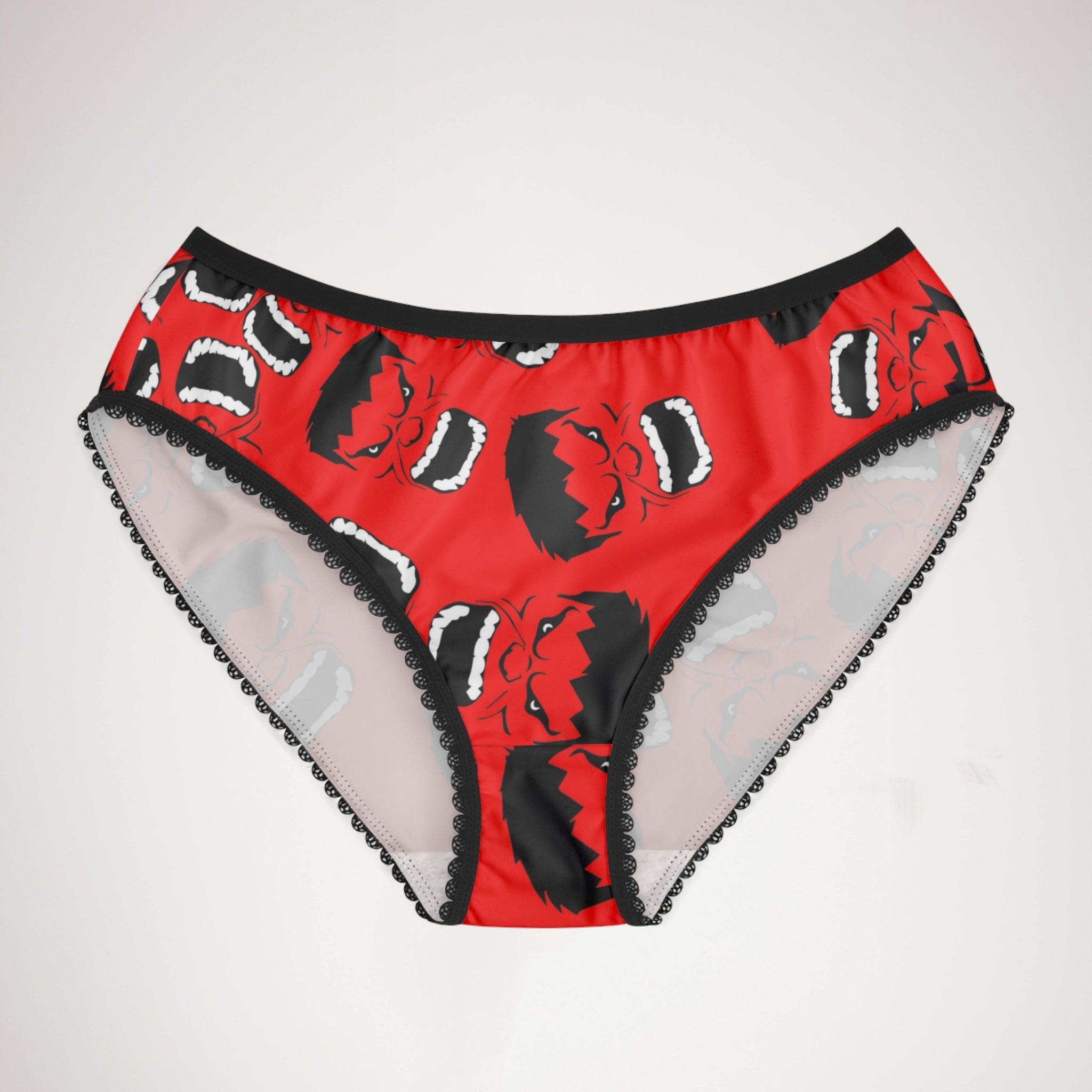 Women's briefs hulk face red