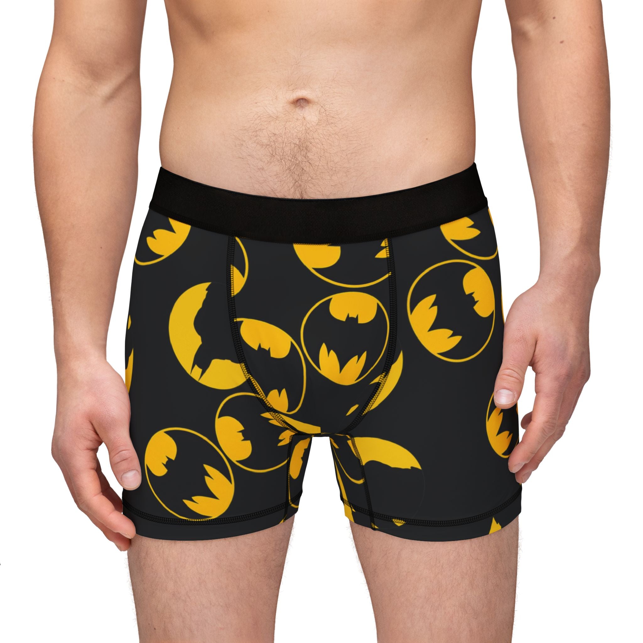 Men's boxers batman circle black