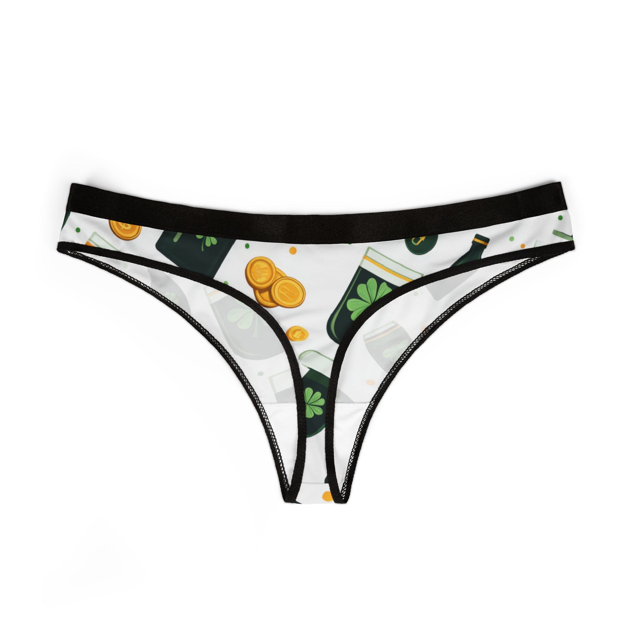 Women's thongs st patricks day three