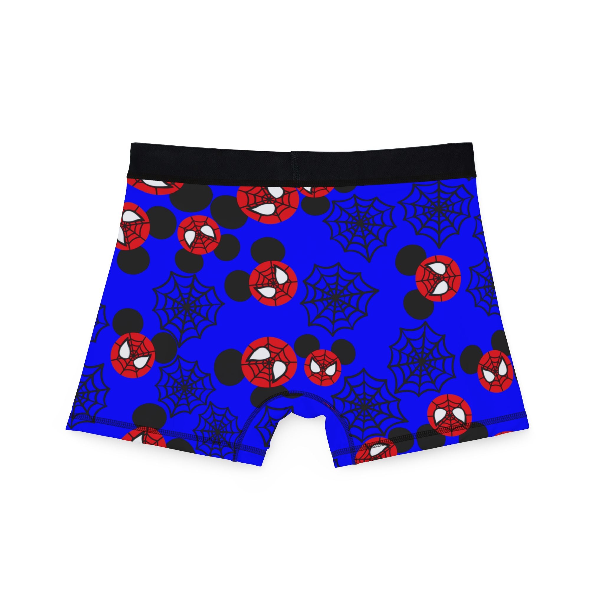 Men's boxers spider mickey web blue