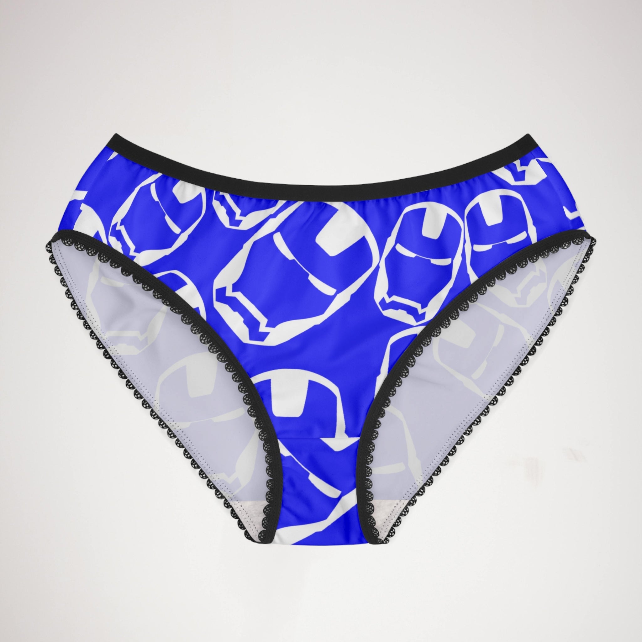 Women's briefs iron man blue