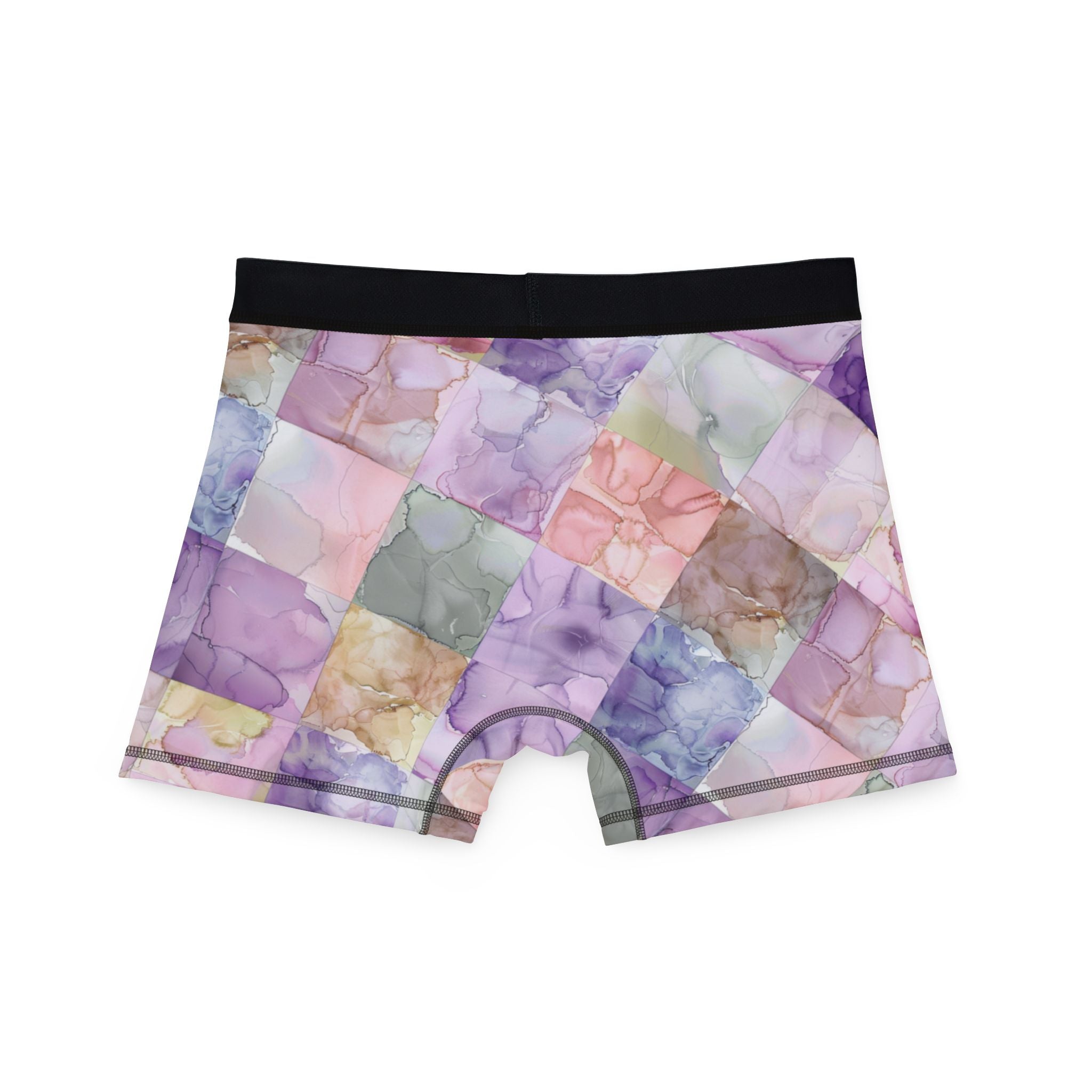 Men's boxers pastel alcohol ink
