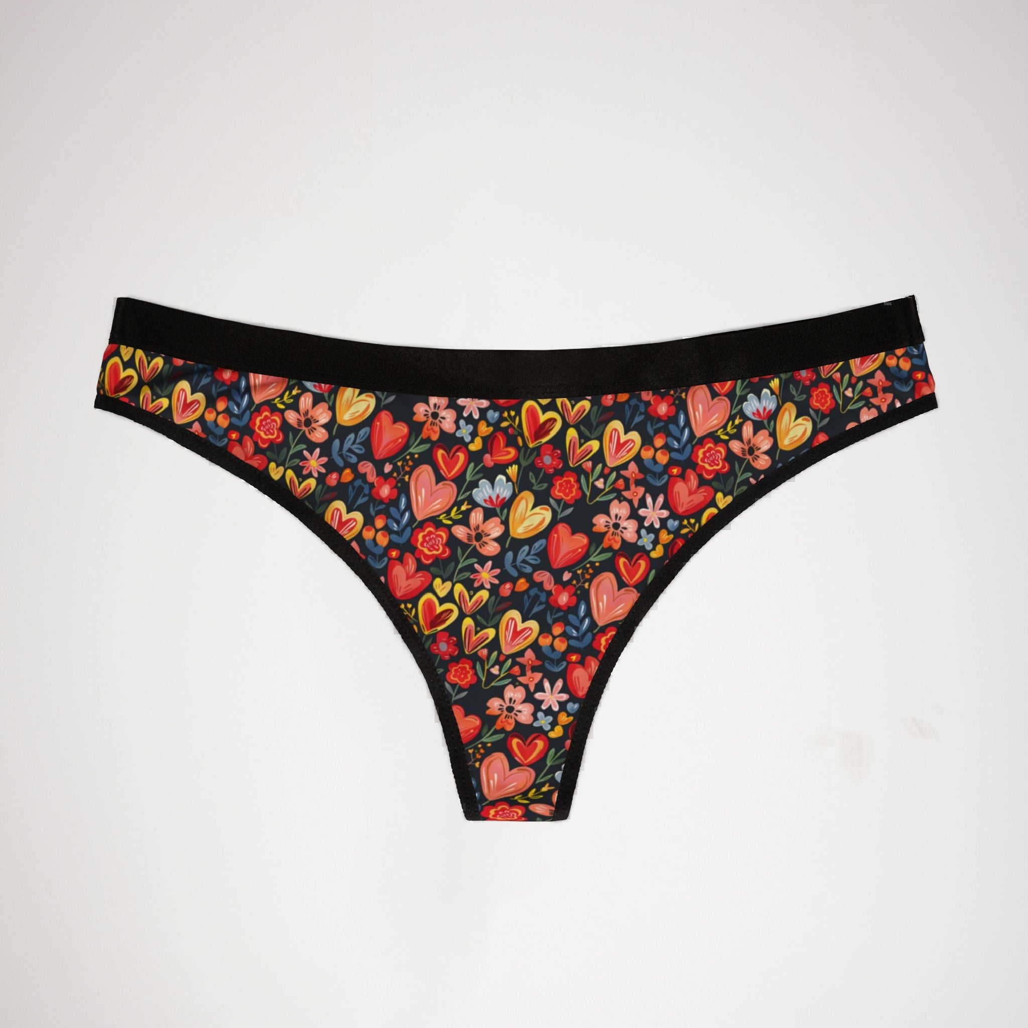 Women's thongs enternal valentine