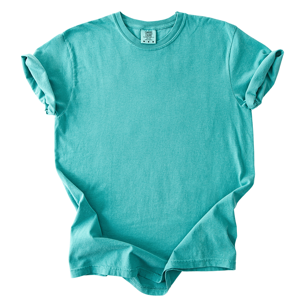 College Arch Text - Seafoam