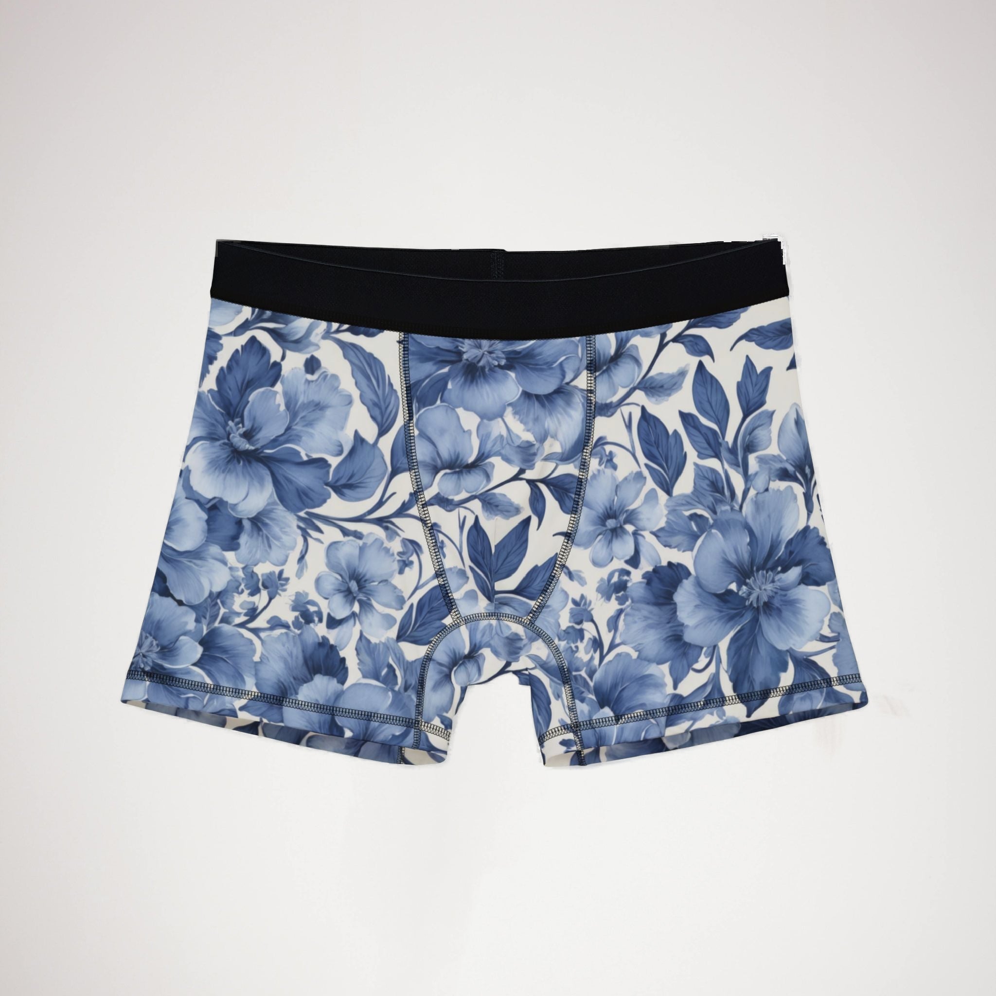 Men's boxers blue french toile