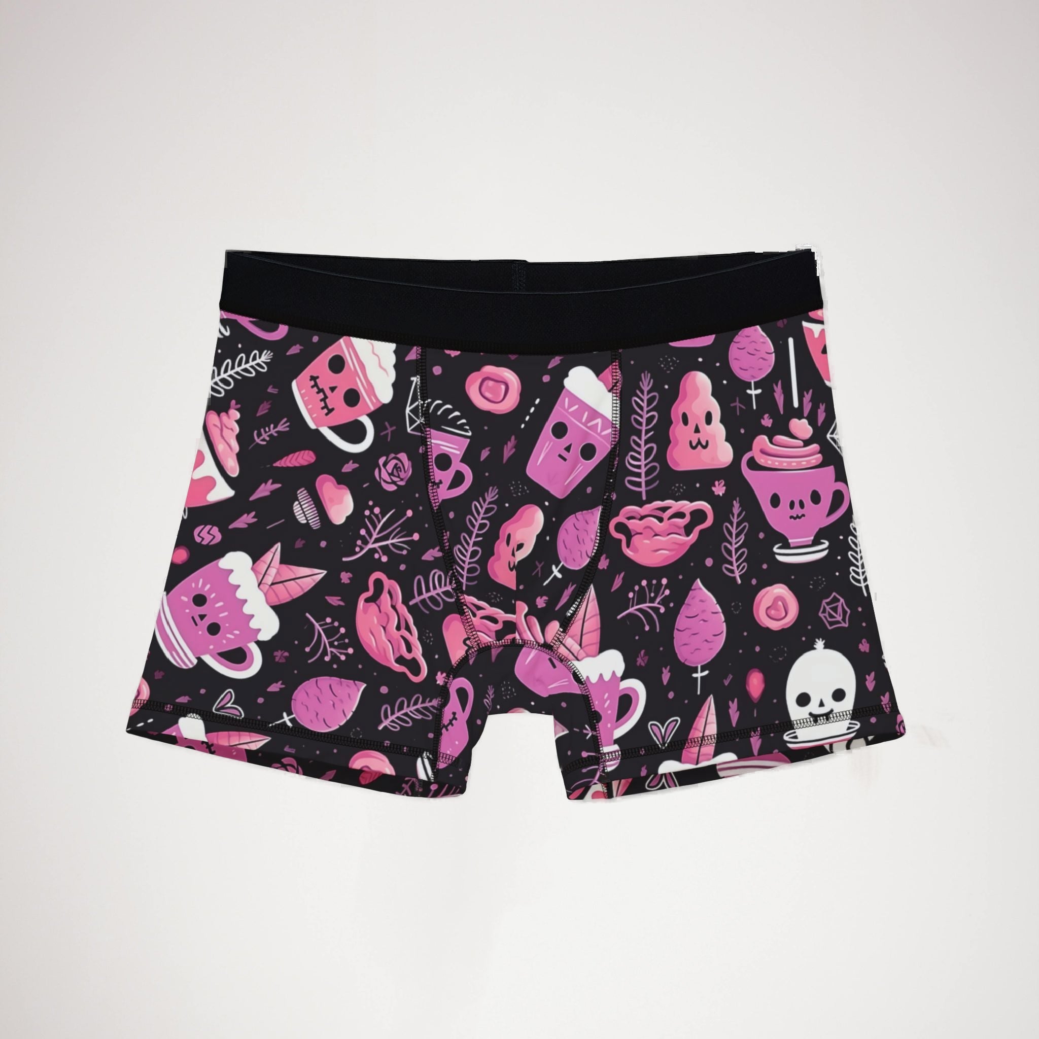 Men's boxers pink halloween