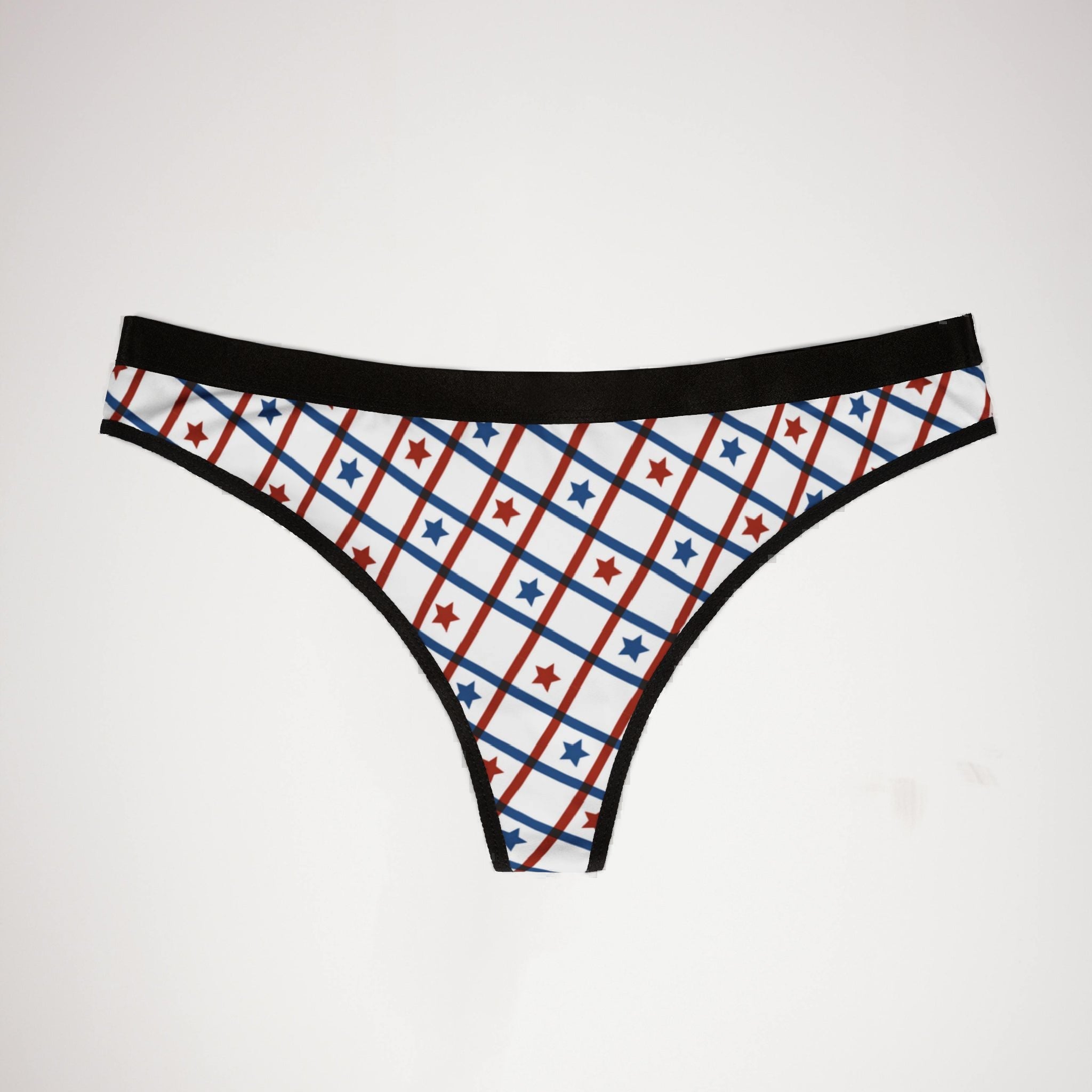 Women's thongs 4th of july usa