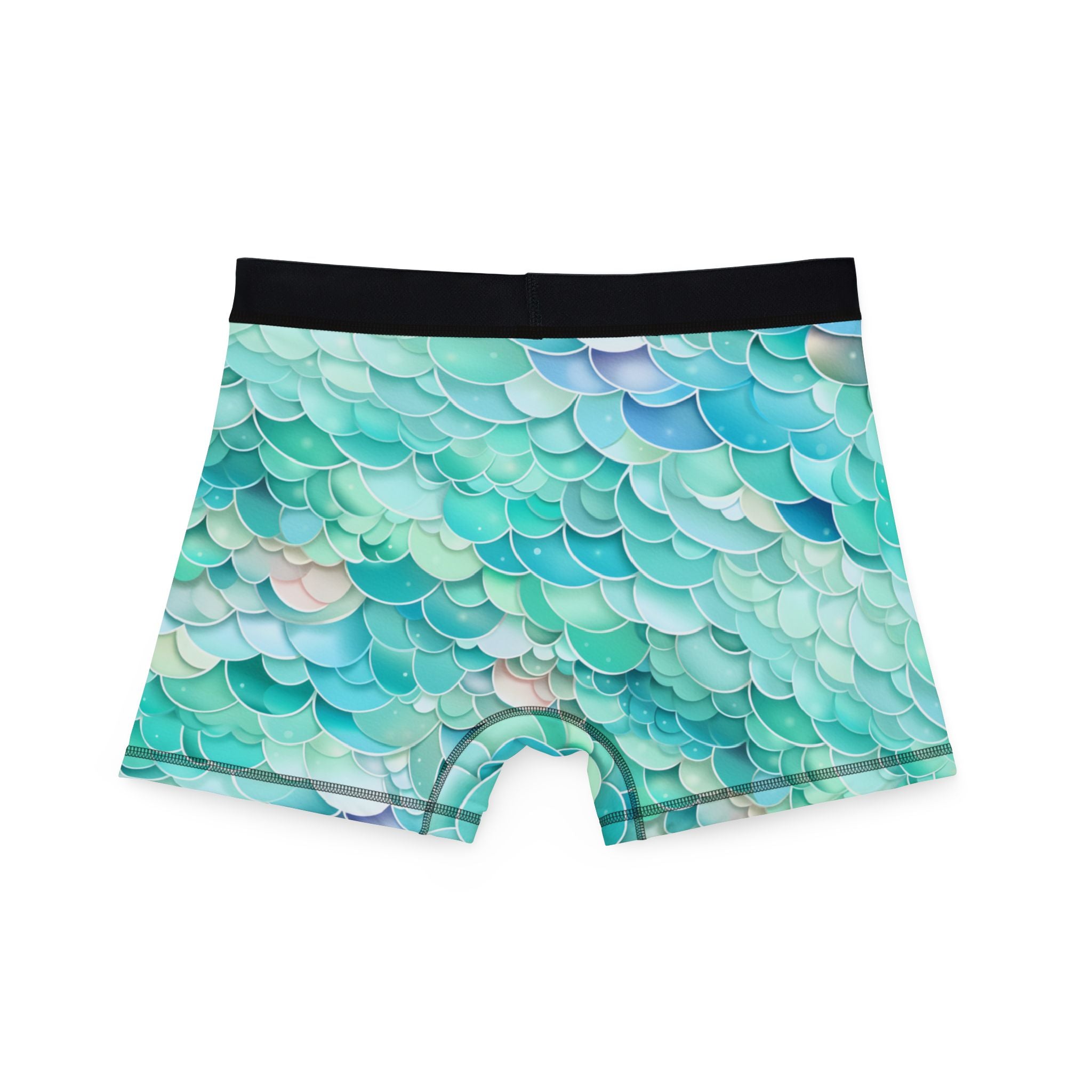 Men's boxers mermaid scales