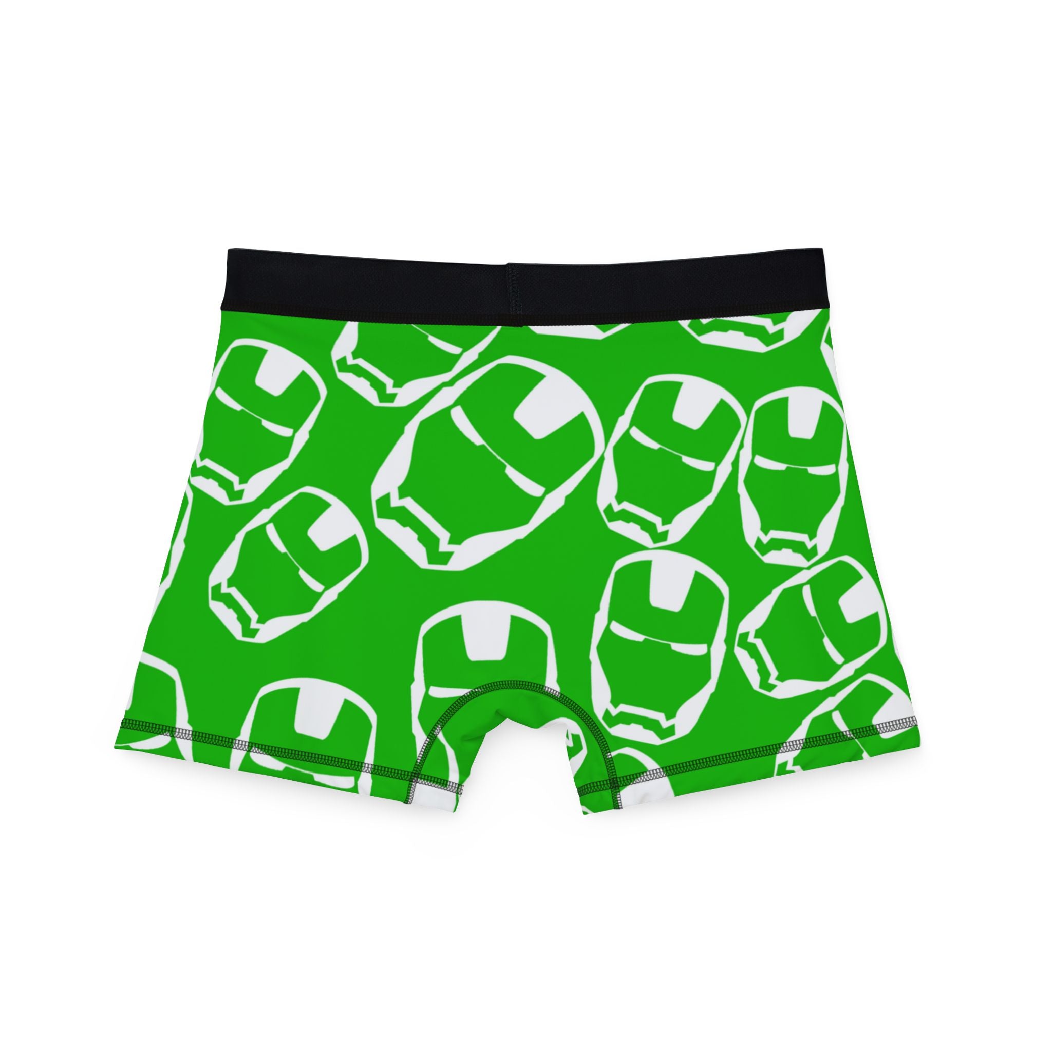 Men's boxers iron man green