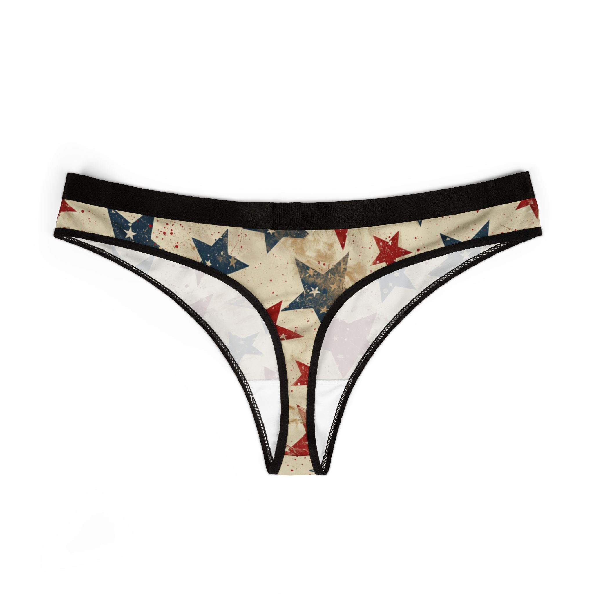 Women's thongs 4th of july patriotic