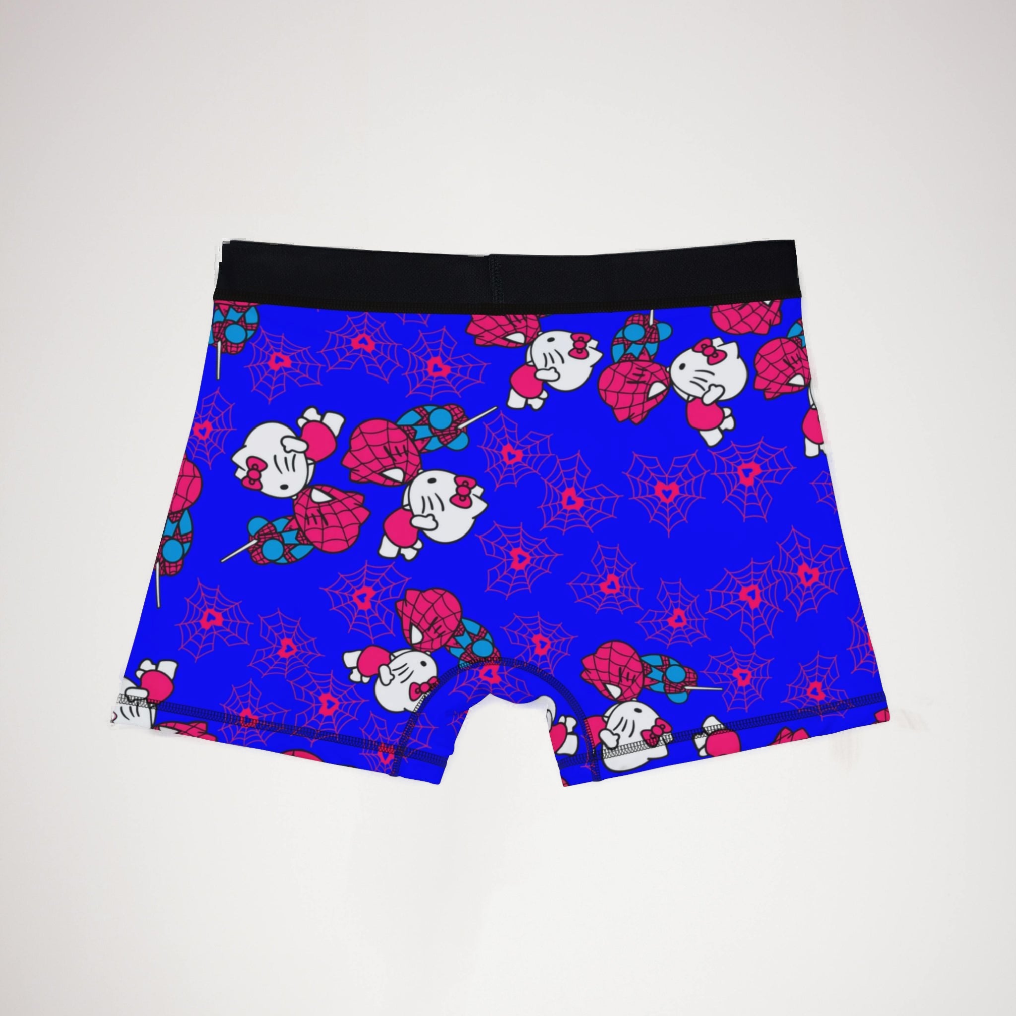 Men's boxers spider kitty blue