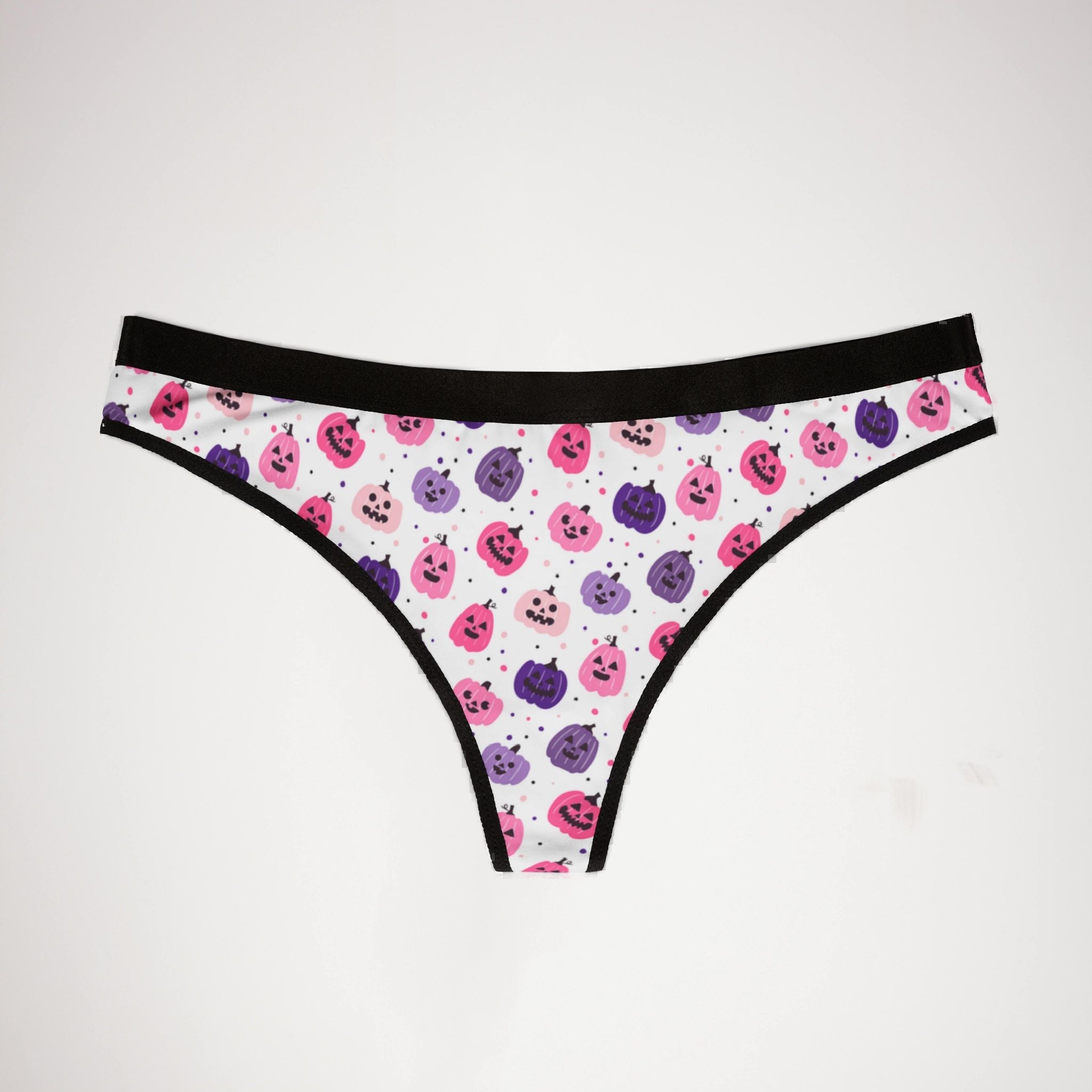Women's thongs cute halloween extra