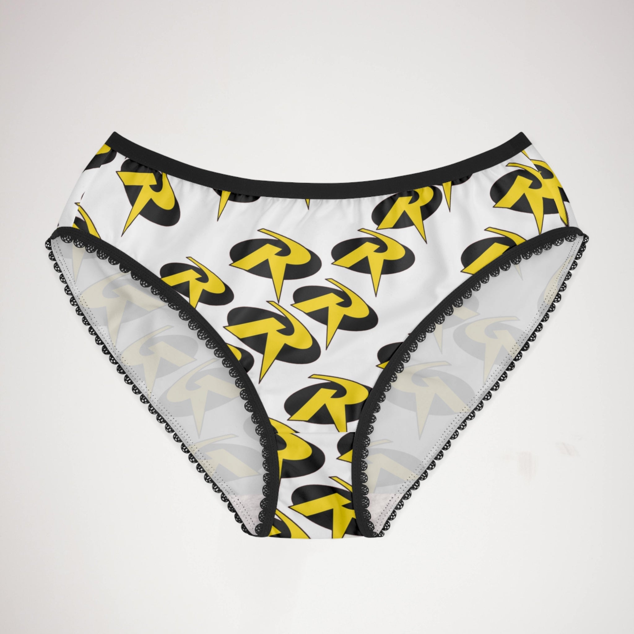 Women's briefs robin symbol white